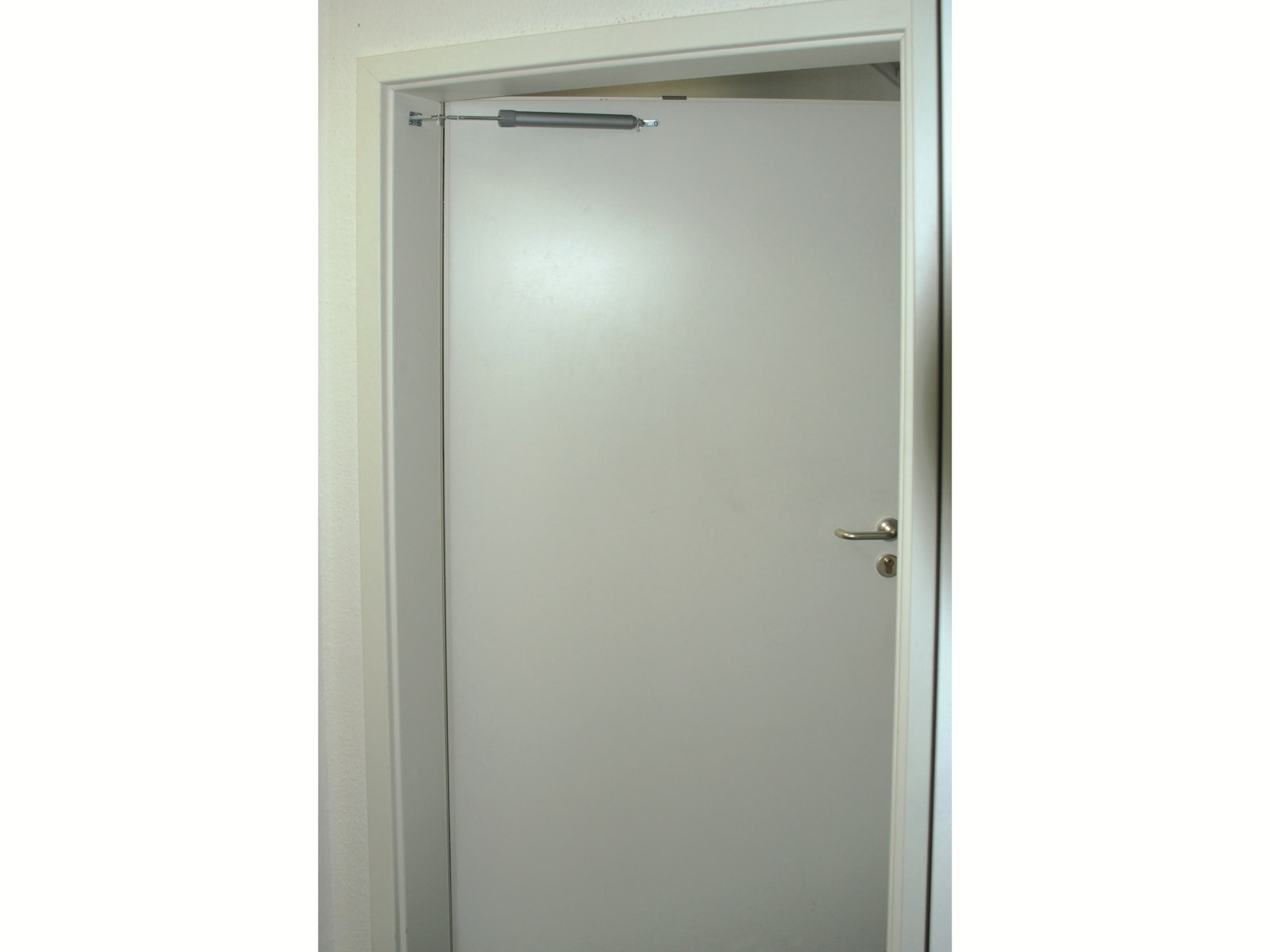 BRÜDER MANNESMANN Türschließer grau, pneumatisch