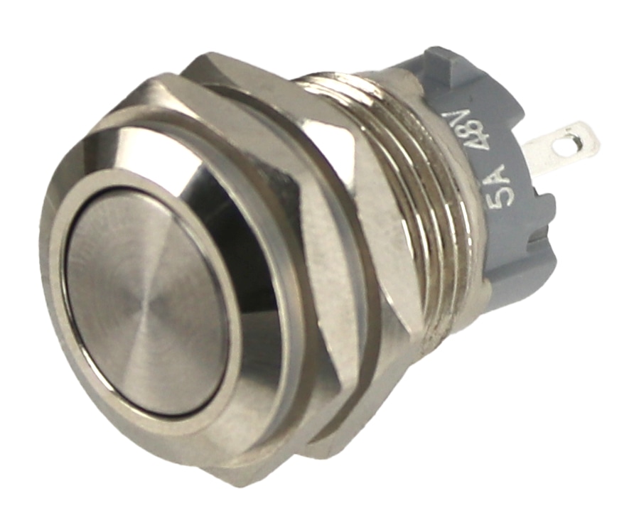 Drucktaster, Ø16 mm, 5 A/48 V