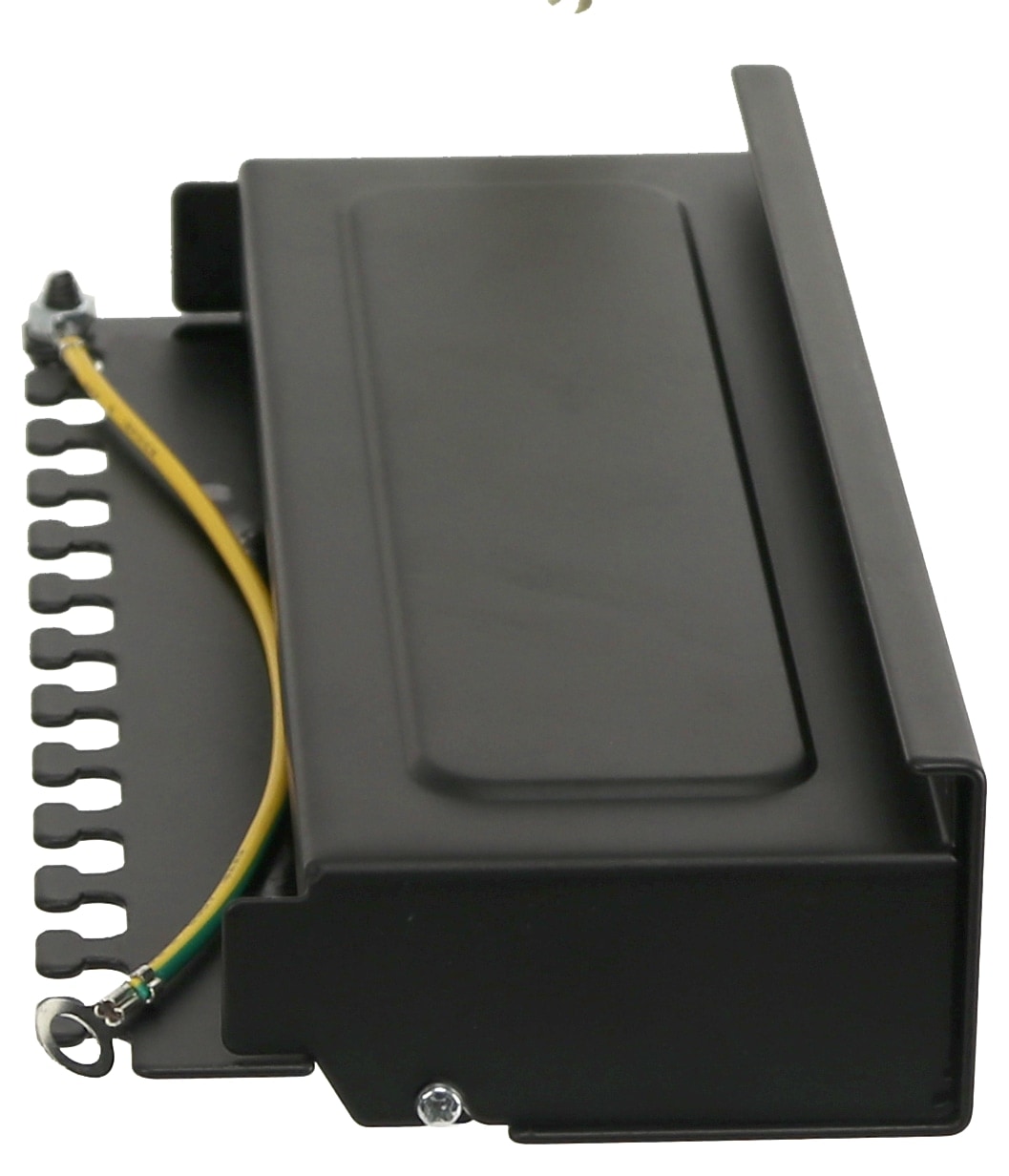 RED4POWER CAT.6a Patchpanel R4-N111S, 12-fach, schwarz