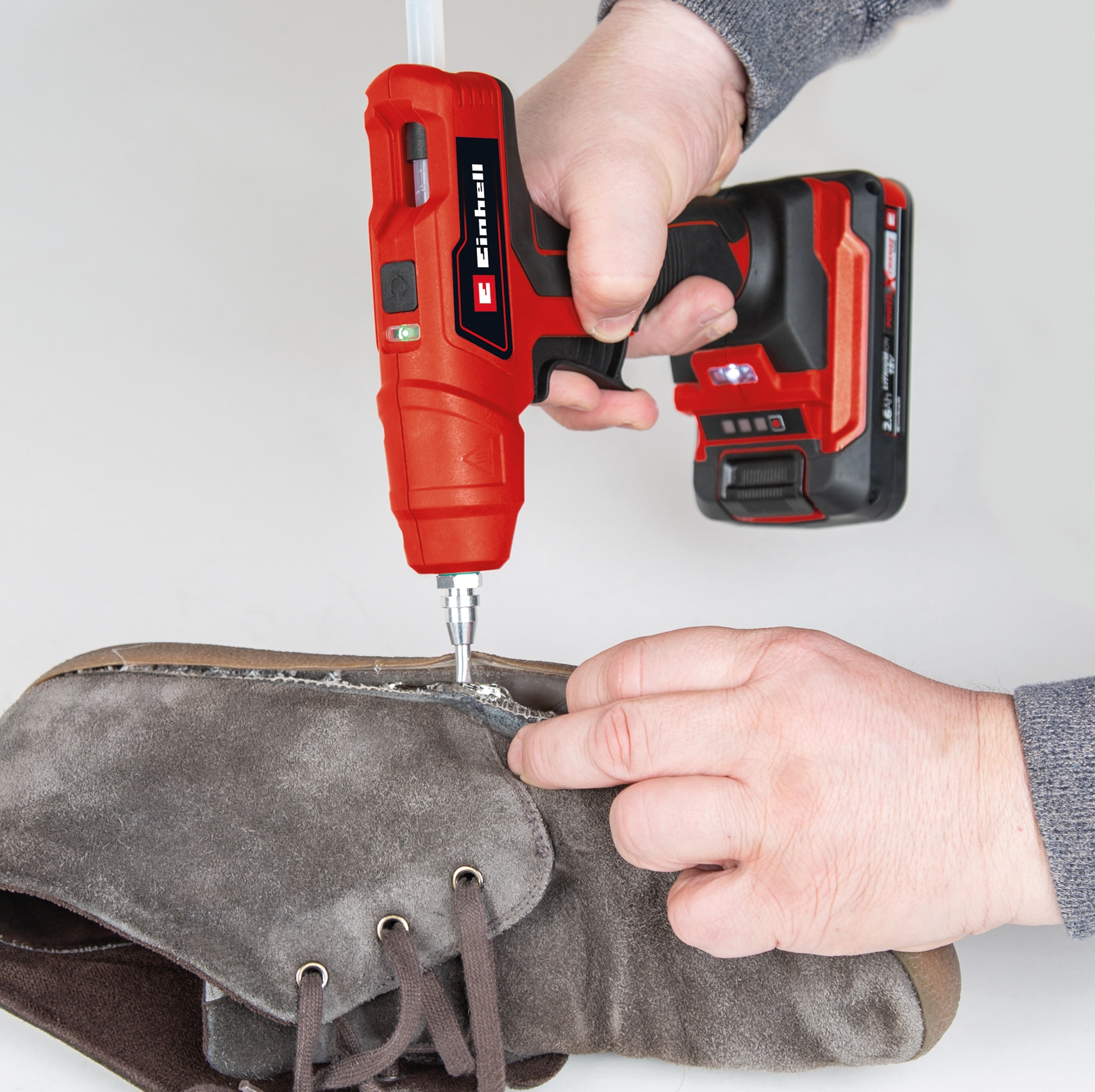 EINHELL EINHELL Akku-Heißklebepistole TE-CG 18 Li Kit (1x 4,0 Ah)