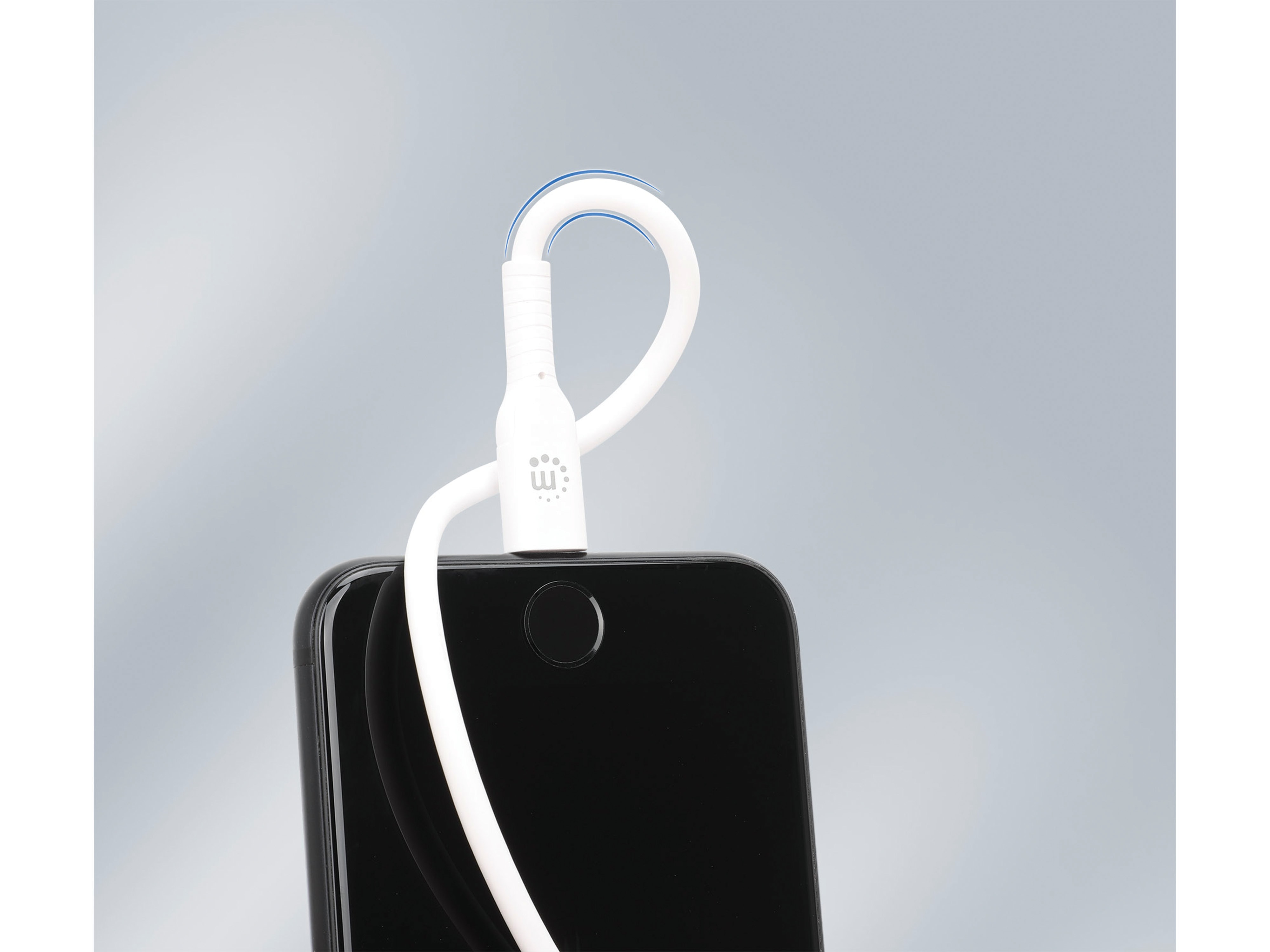 MANHATTAN USB-Daten/Ladekabel, 0,5 m, weiß MANHATTAN USB-Daten/Ladekabel, 0,5 m, weiß