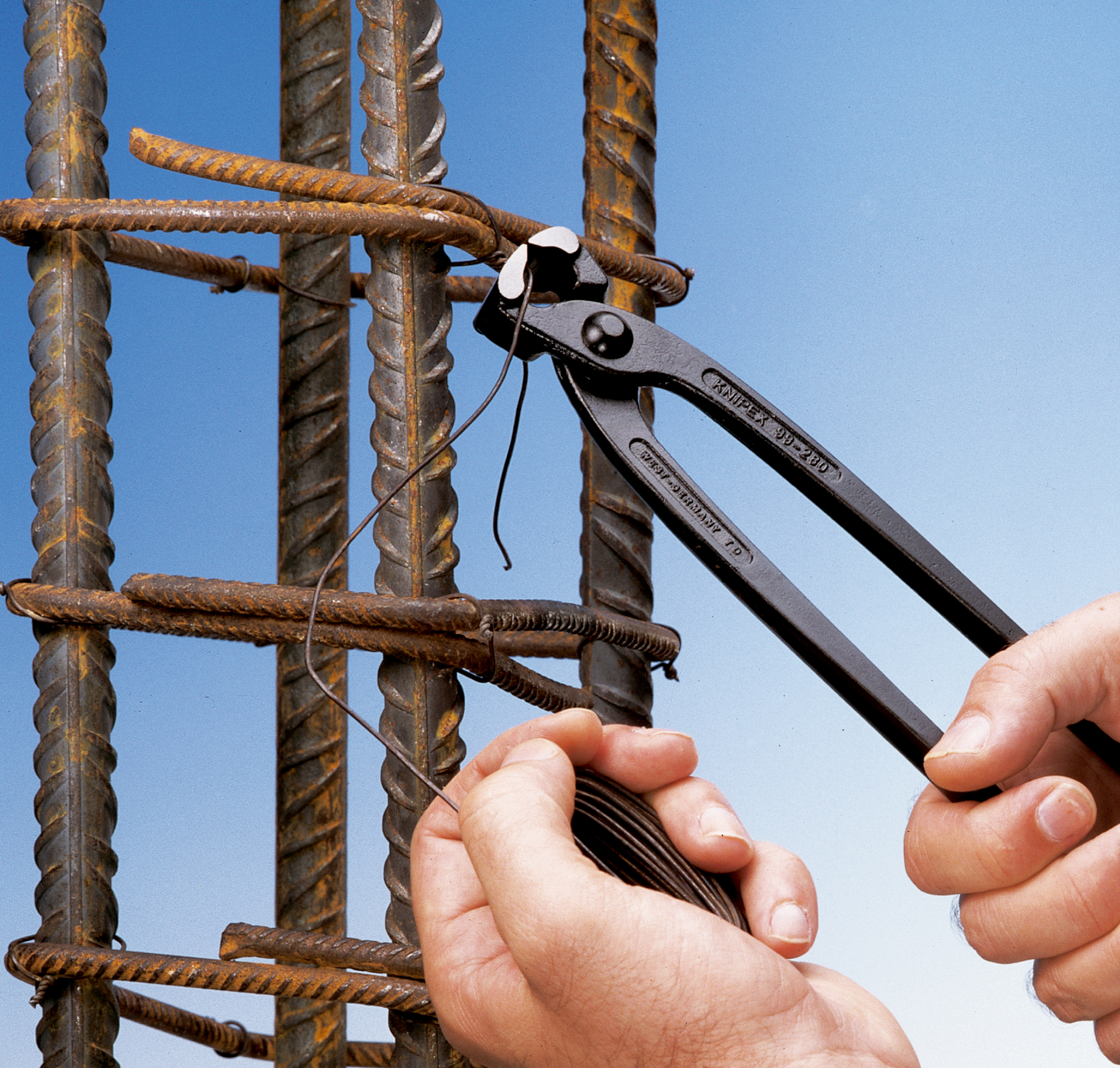 KNIPEX Monierzange, 99 00 280, atramentiert, 280 mm