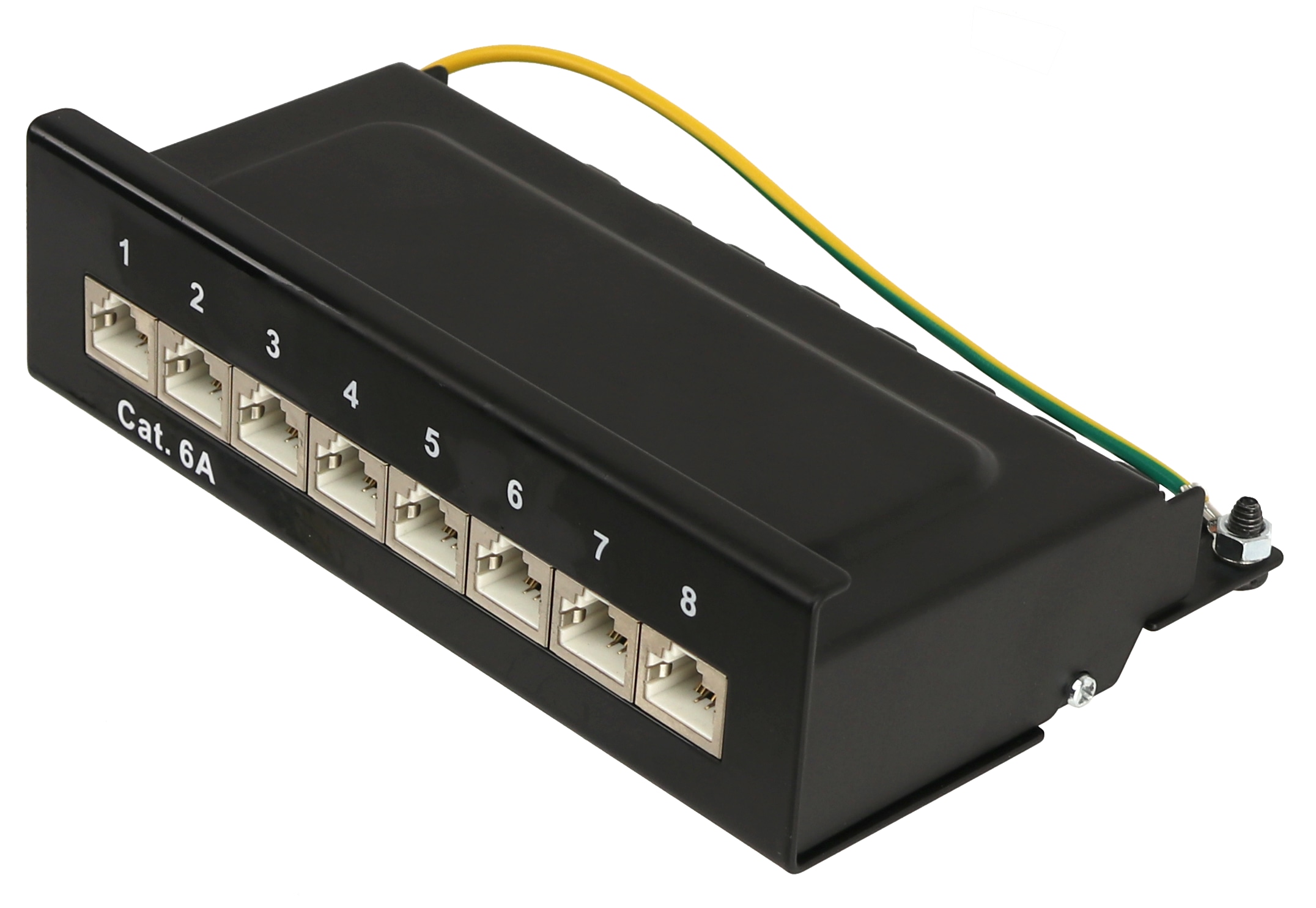 RED4POWER CAT.6a Patchpanel R4-N109S, 8-fach, schwarz RED4POWER CAT.6a Patchpanel R4-N109S, 8-fach, schwarz