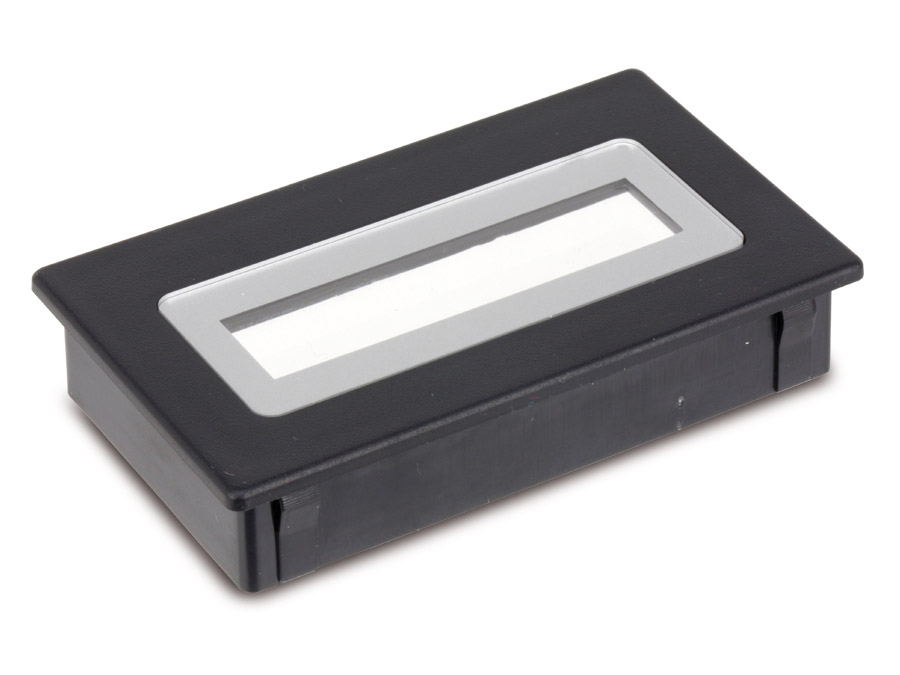 H-TRONIC LCD-Einbaurahmen FR216, für 2x16 Display H-TRONIC LCD-Einbaurahmen FR216, für 2x16 Display