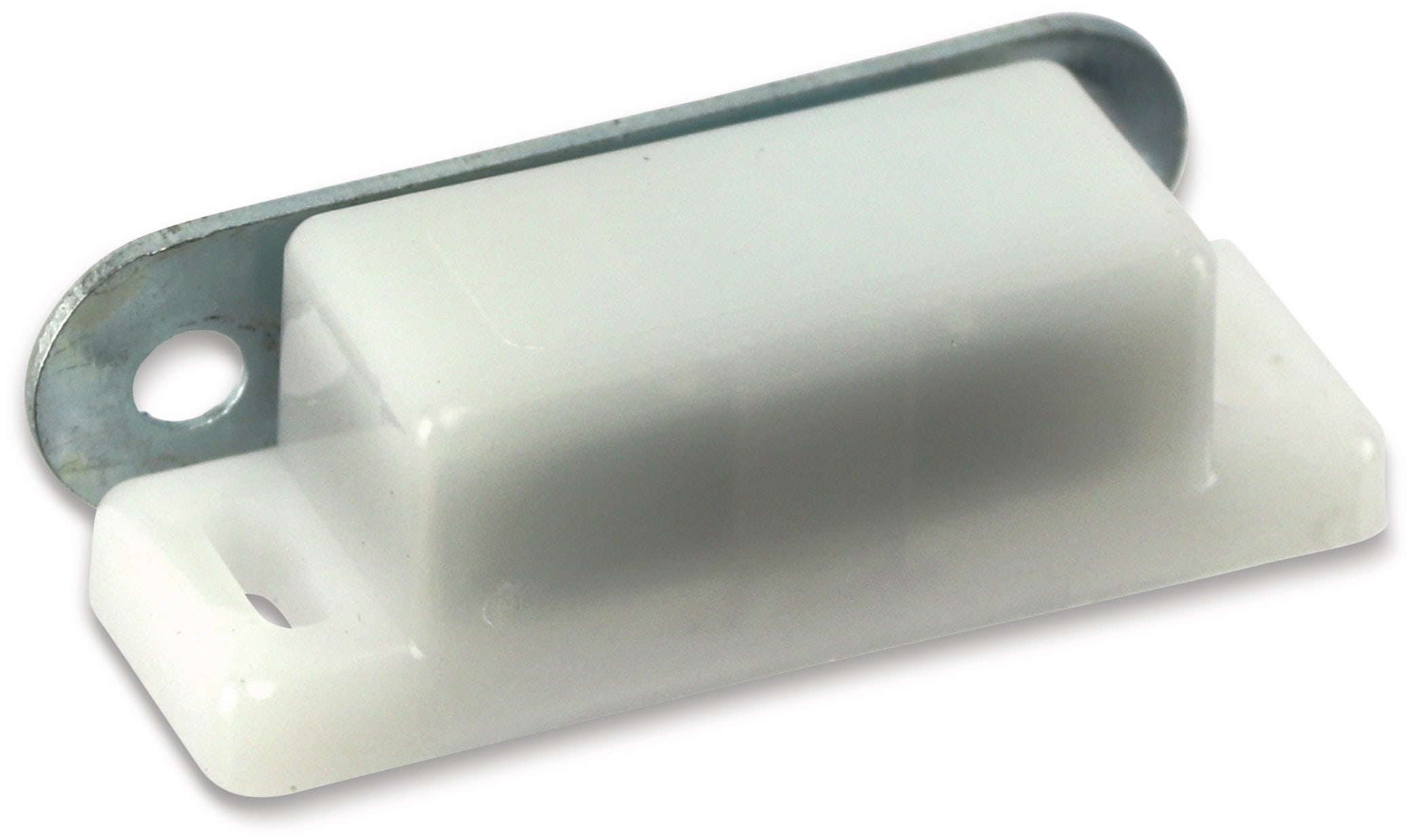 Magnetverschluss, 45x17x14 mm, weiß, 10 Stück