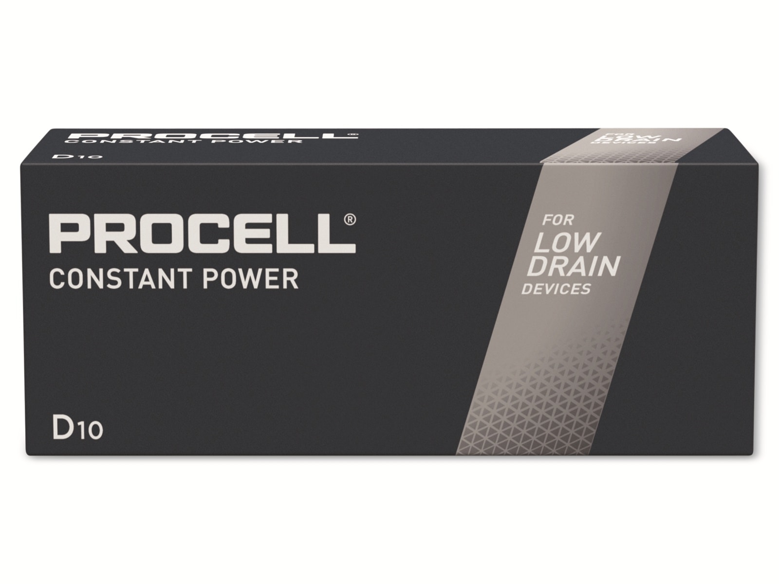 DURACELL Alkaline-Mono-Batterie LR20, 1.5V, Procell Constant, 10 Stück