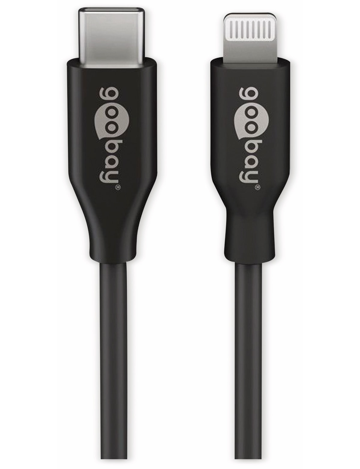 GOOBAY USB-Daten/Ladekabel 39445, 1,0 m, schwarz