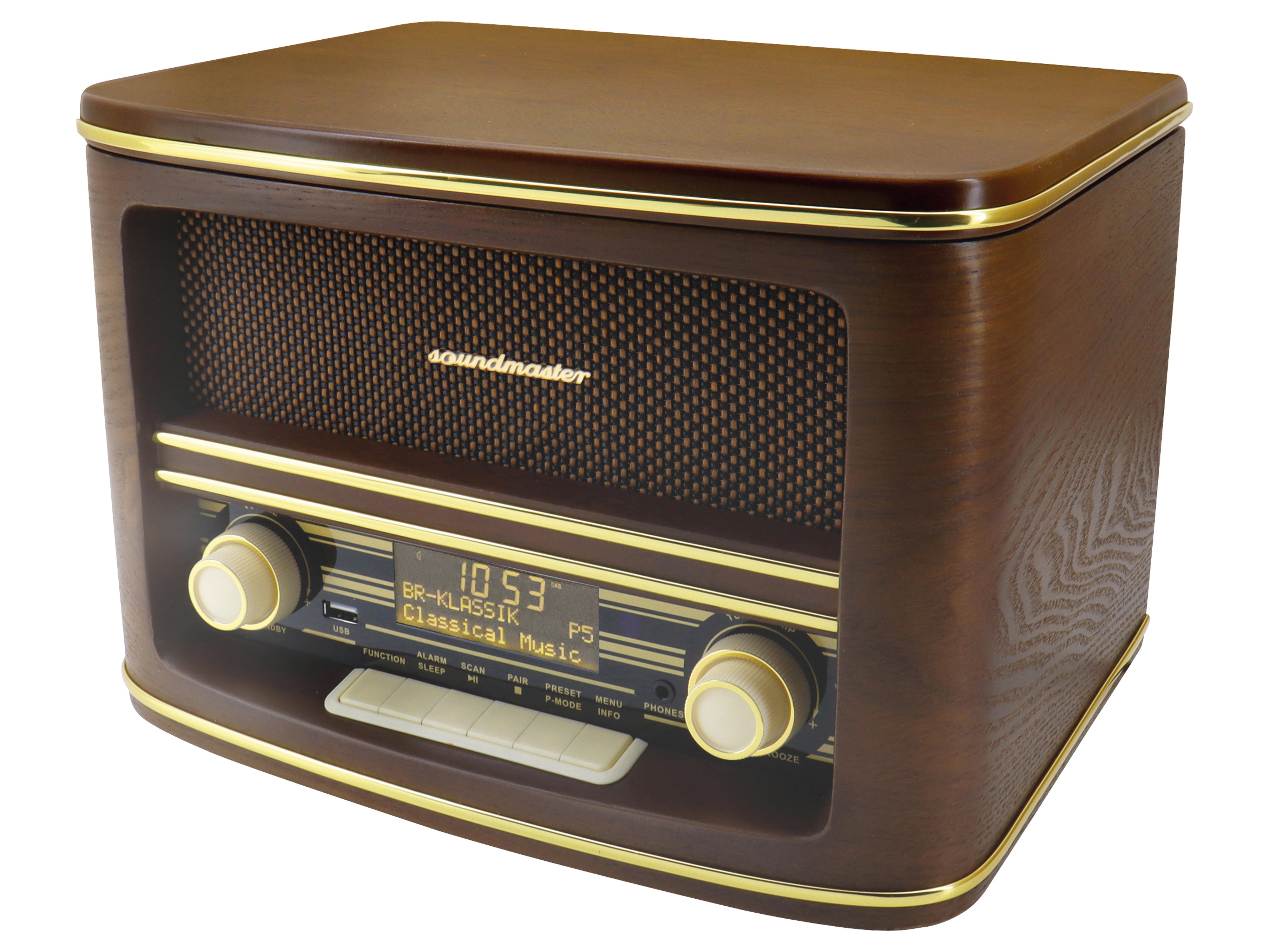 SOUNDMASTER Stereoanlage NR961, Nostalgie