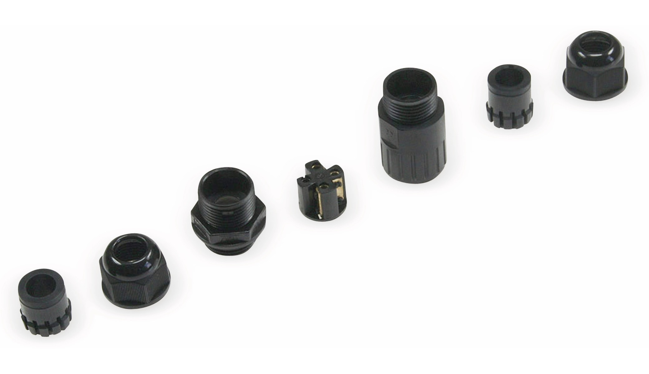 CHILITEC Kabelverbinder, 3polig, IP68, 230V~