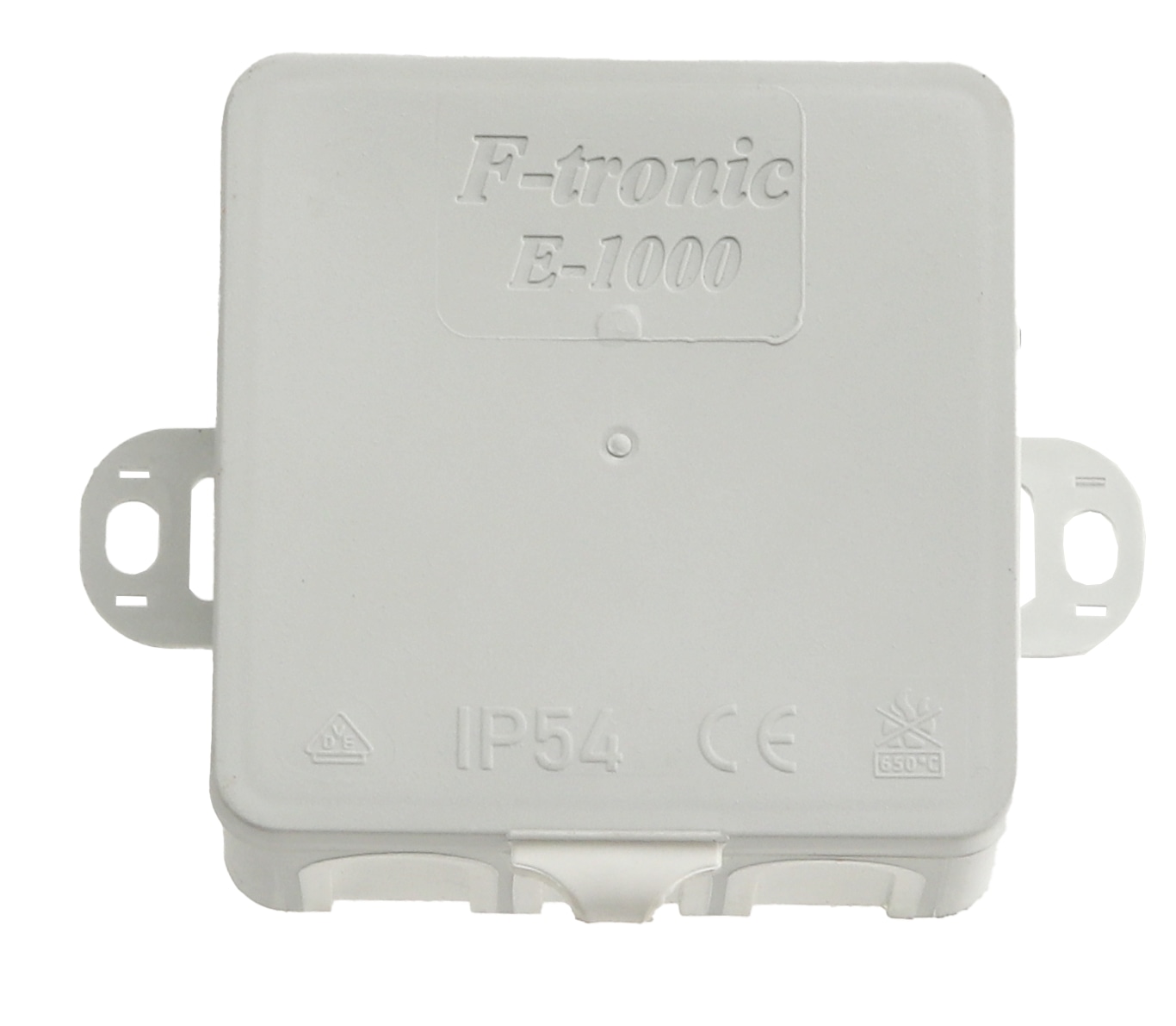 F-TRONIC, Abzweigkasten E1000, 75x75x40 mm, grau