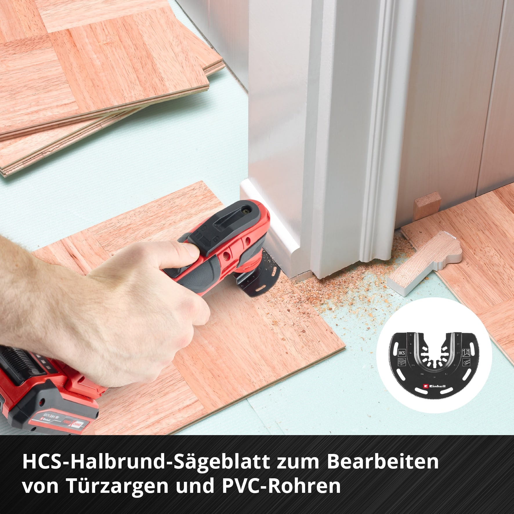 EINHELL Multitool-Set, 708170, XXL-Case, 70-teilig