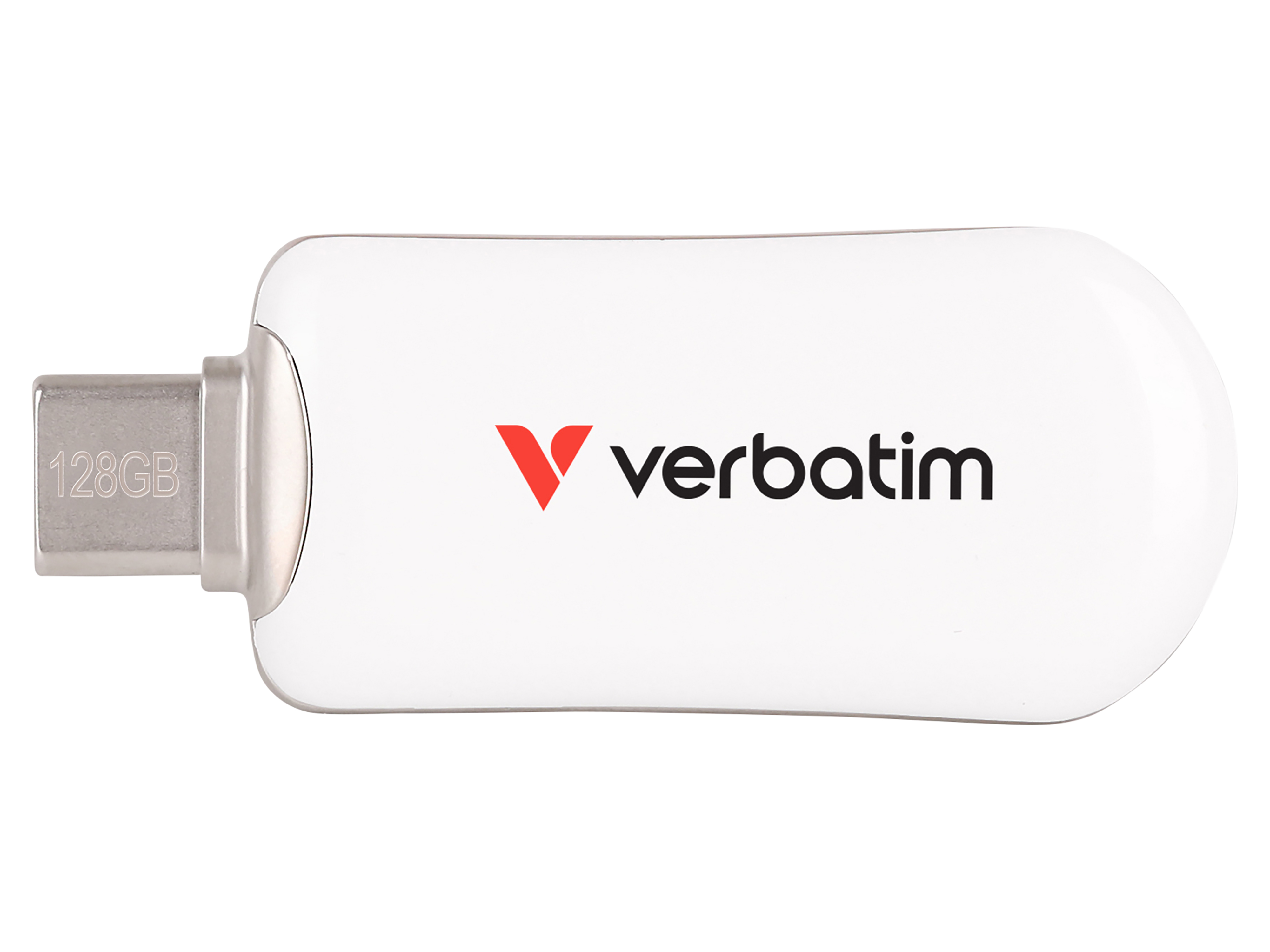 VERBATIM USB-C Stick Plectra 30229 USB 3.2 128GB weiß