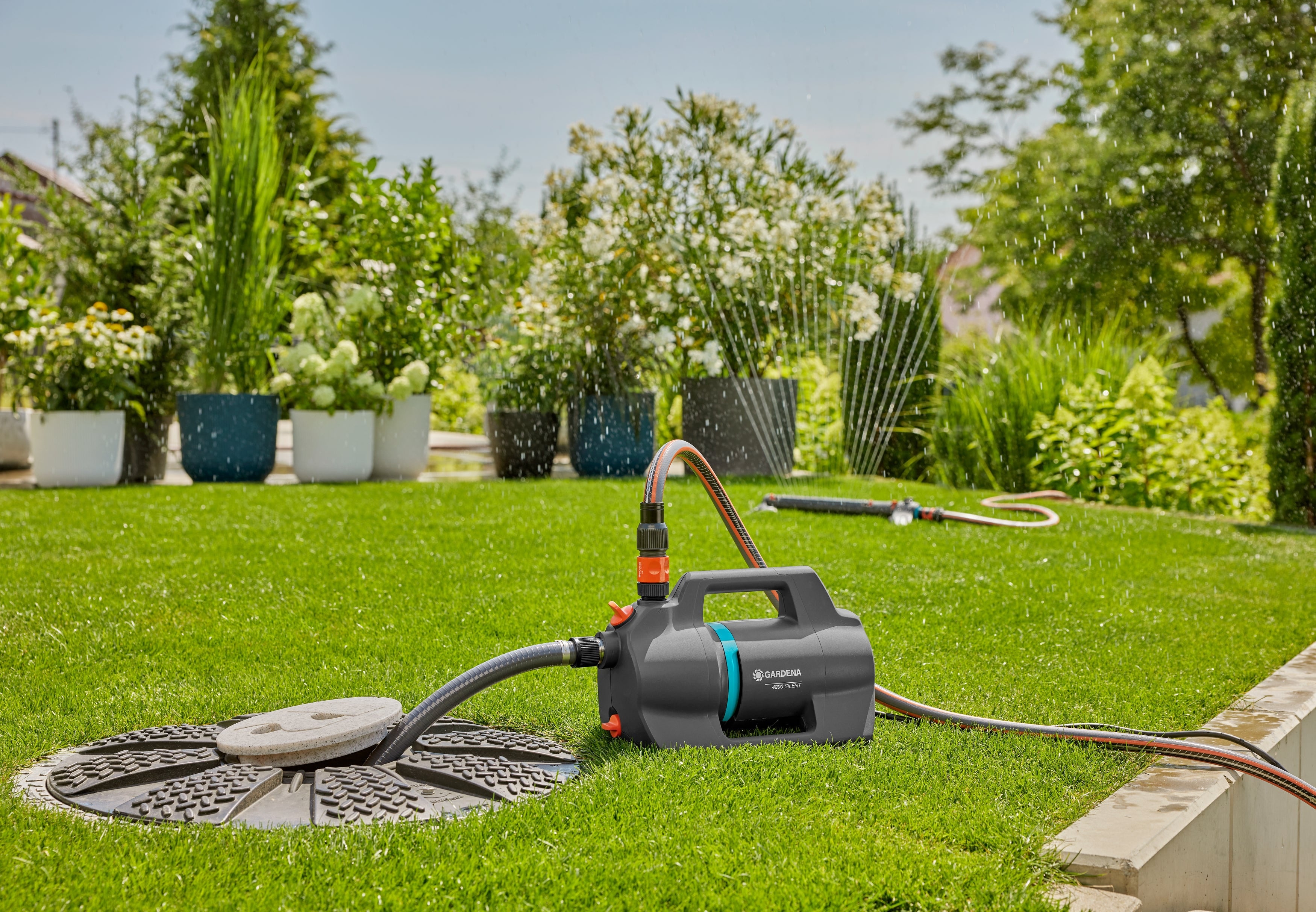 GARDENA Gartenpumpe 4200 Silent, 09054-20