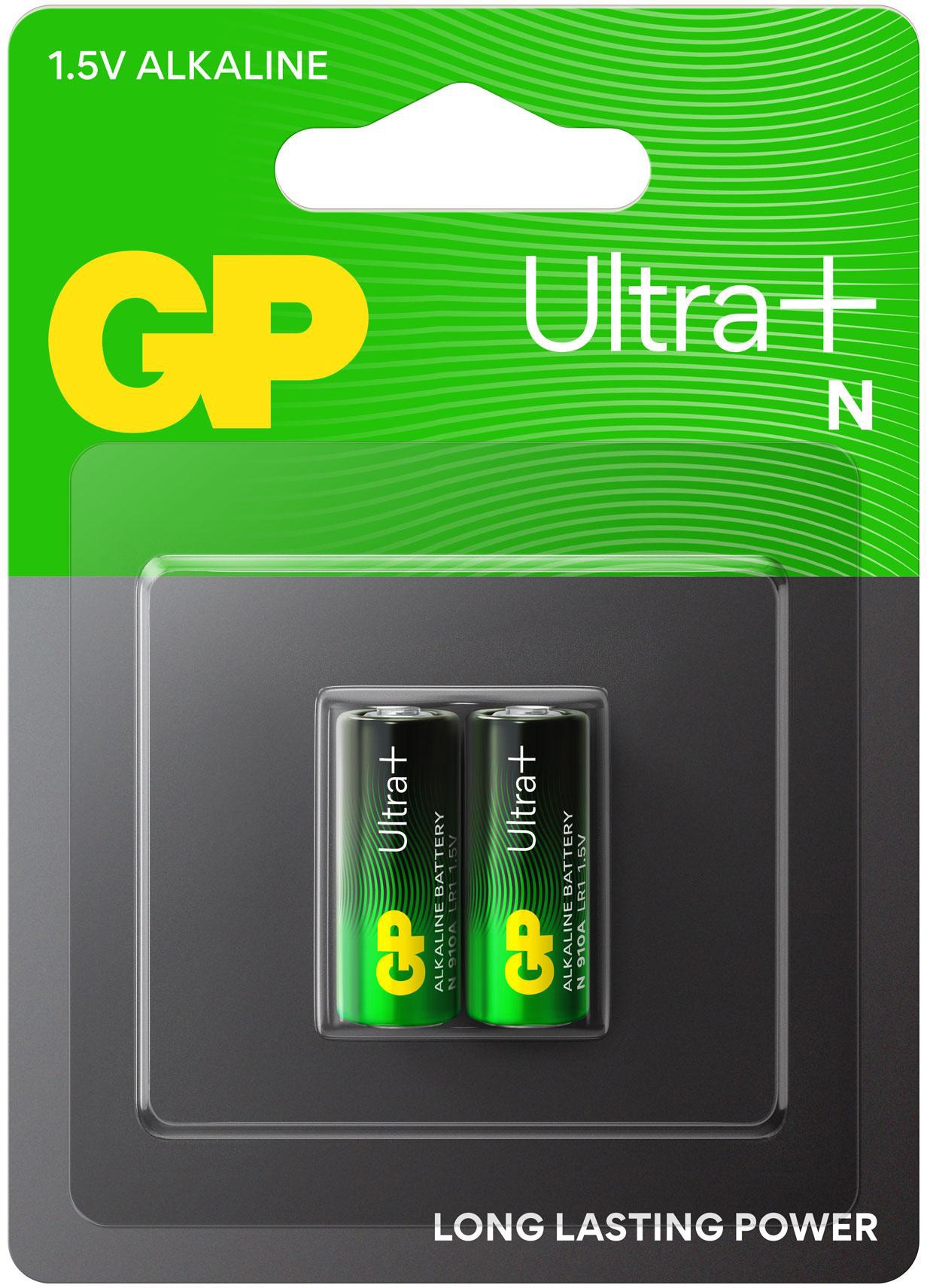 GP Ultra Plus, N/Lady Alkaline Batterie, 1,5 V, 2 Stück GP Lady-Batterien-Set SUPER Alkaline 2 Stück