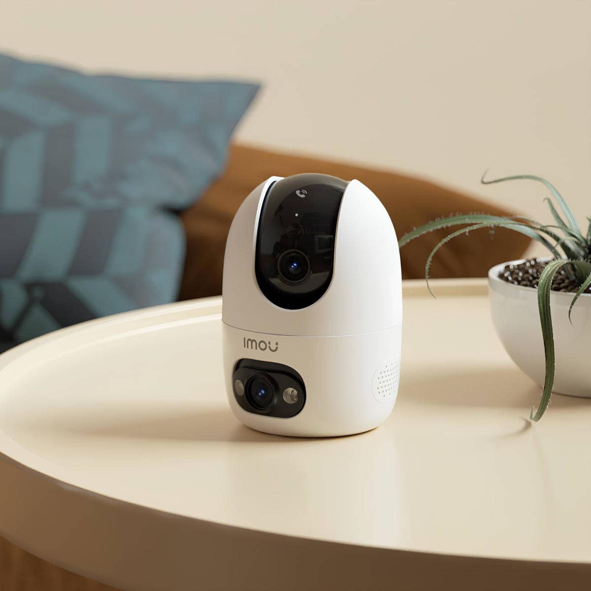 IMOU Überwachungskamera A1 Dual 6MP, Innen, weiß