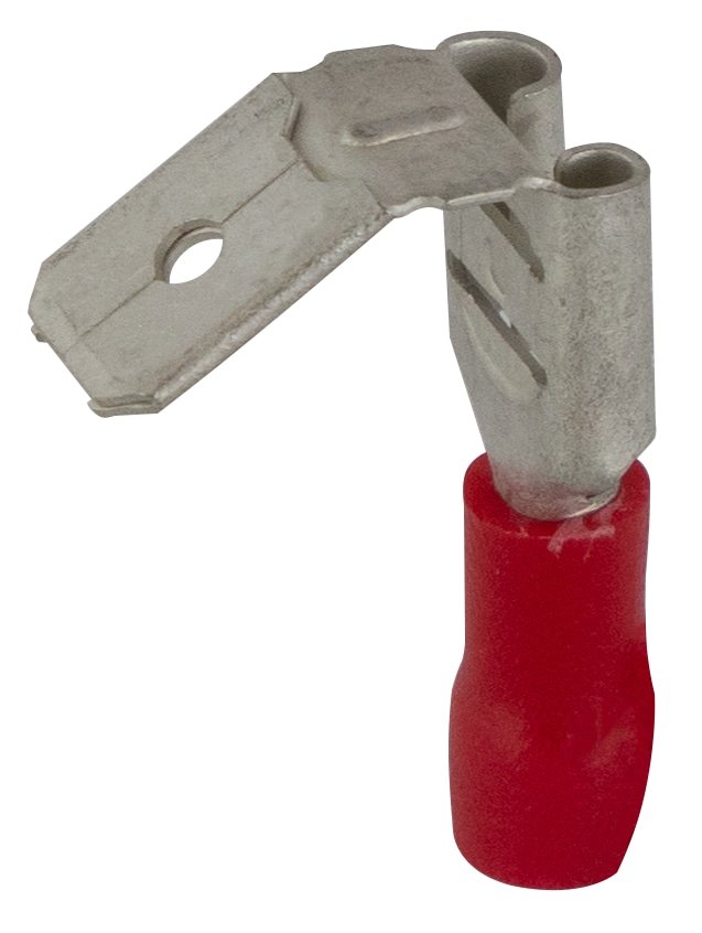 REV Flachsteckhülse mit Abzweigdose, 6,3 x 0,8 mm, blau, 25 Stück