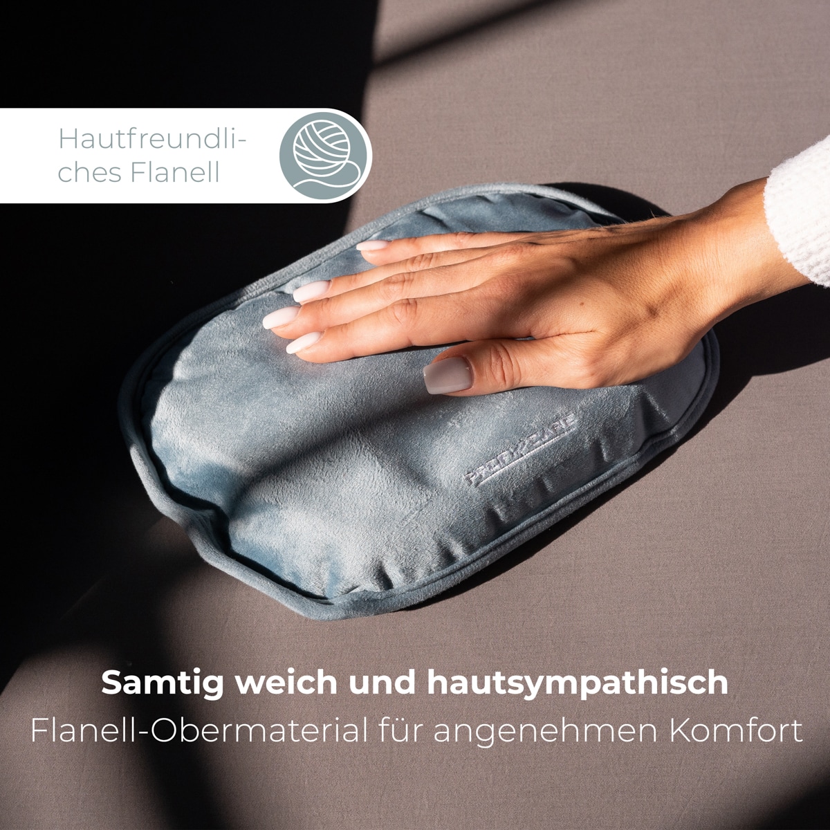 PROFI CARE Elektrische Wärmflasche, PC-EWF 3150, 65°C, 27,5 x 4,5 x 18,5 cm