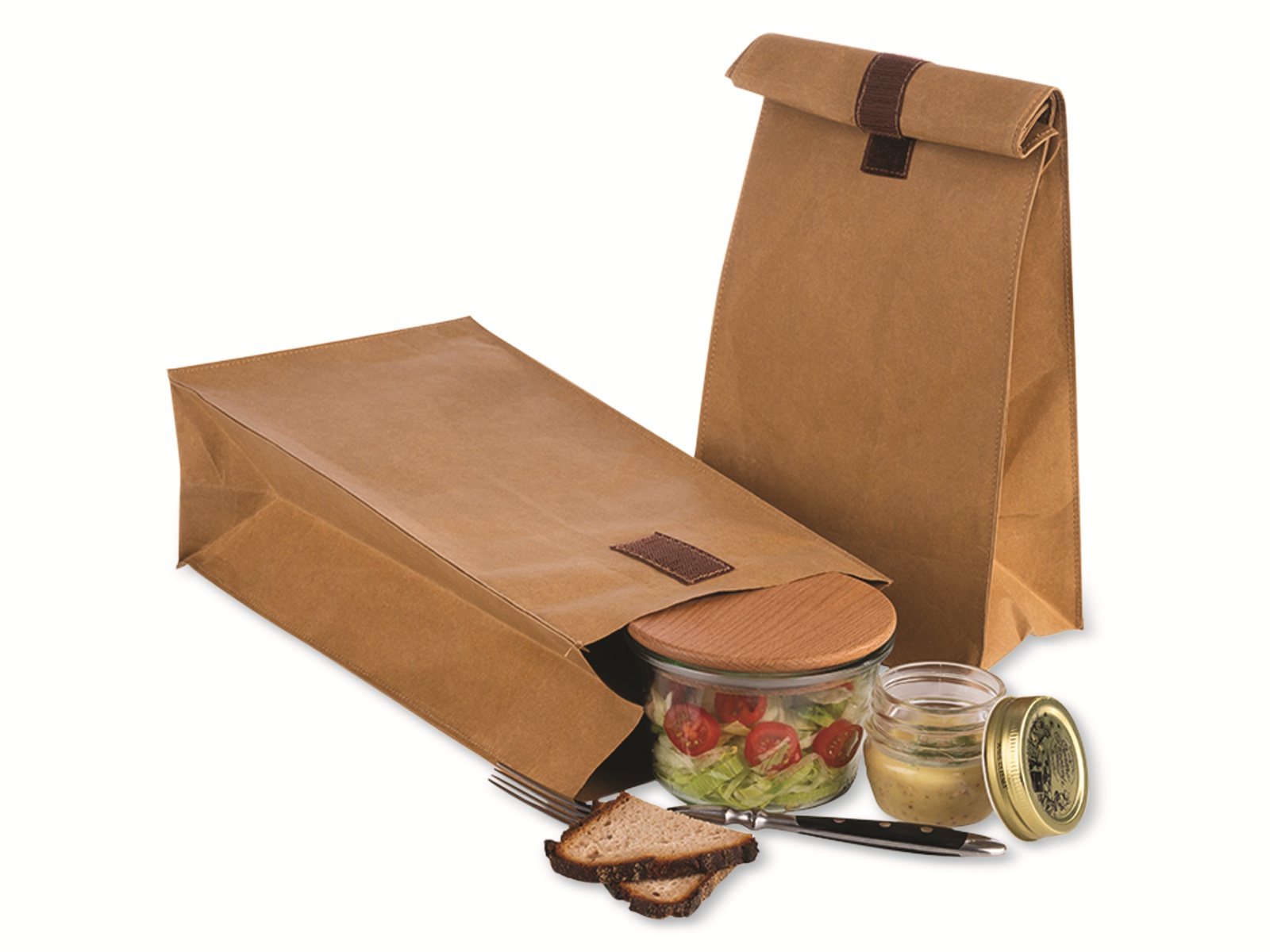 APS GERMANY Lunchbag-Set APS, 16x10 cm, H: 32 cm, 70% Naturfaser, 30% Kunstharz, 2 Stück APS GERMANY Lunchbag-Set APS, 16x10 cm, H: 32 cm, 70% Naturfaser, 30% Kunstharz, 2 Stück