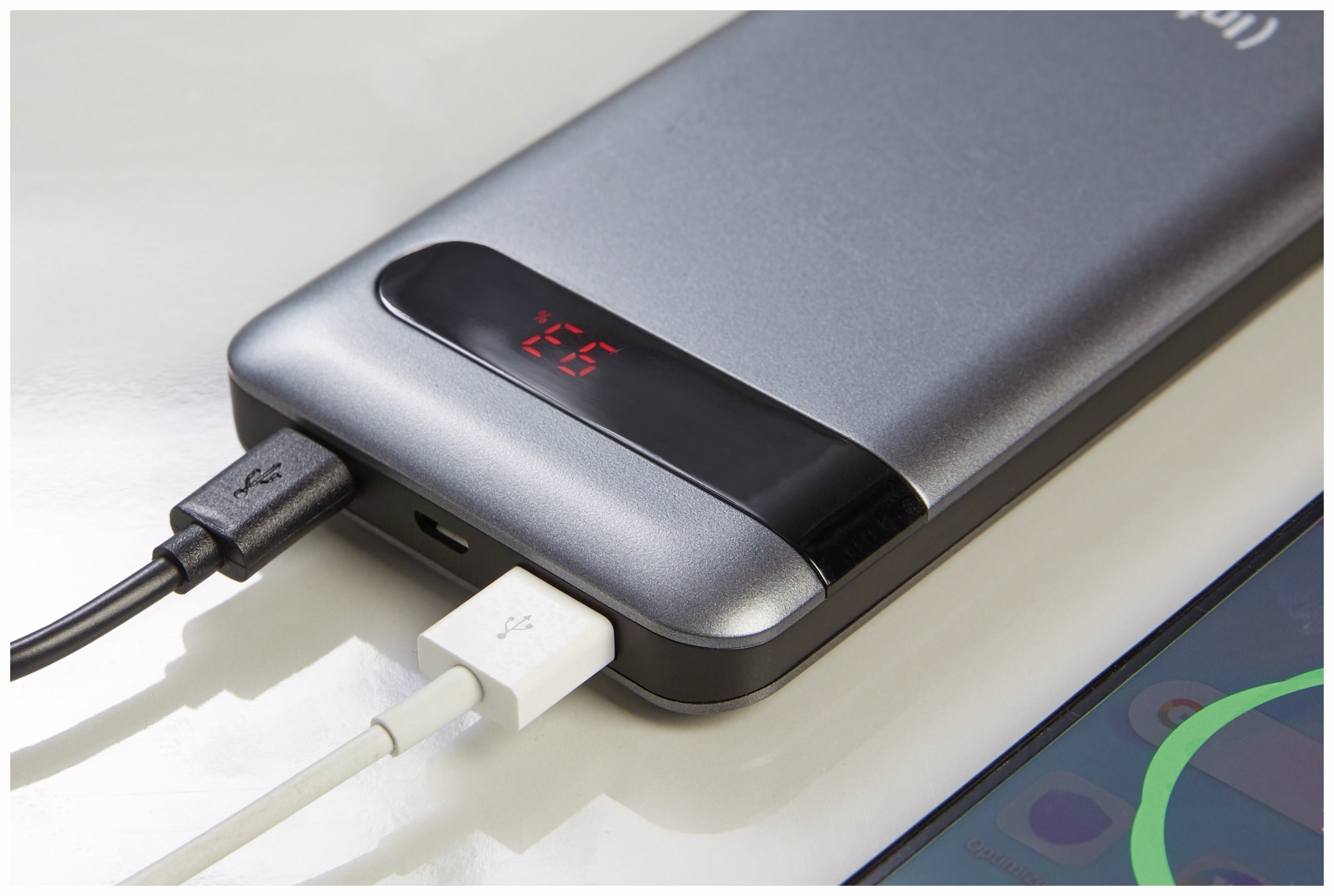 INTENSO USB Powerbank 7332330 PD10000, 10.000 mAh, schwarz INTENSO USB Powerbank 7332330 PD10000, 10.000 mAh, schwarz