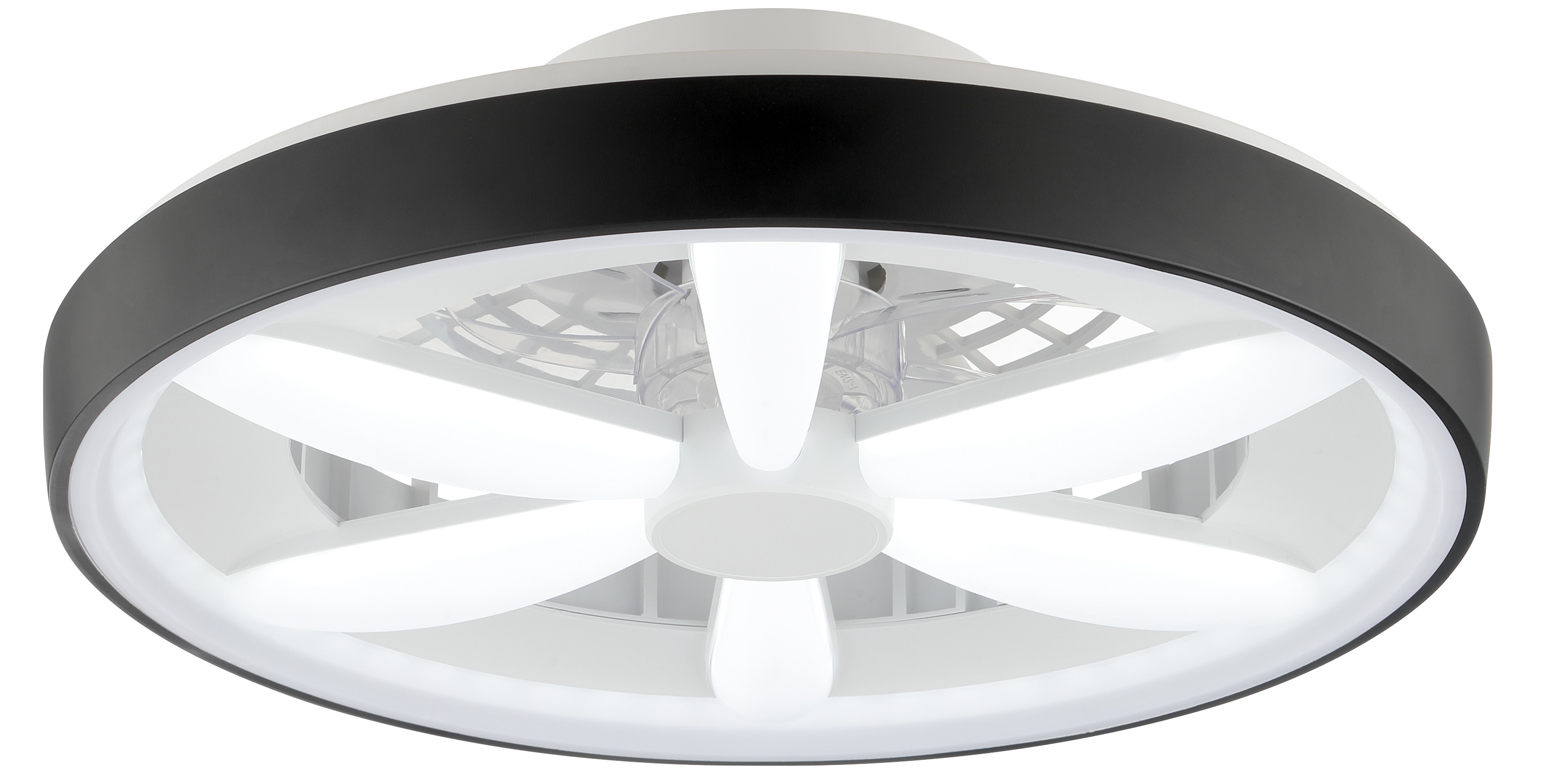 BRILLIANT LED-Deckenleuchte Gaiano, mit Ventilator, 48 W, Ø 48 cm BRILLIANT LED-Deckenleuchte Gaiano, mit Ventilator, 48 W, Ø 48 cm
