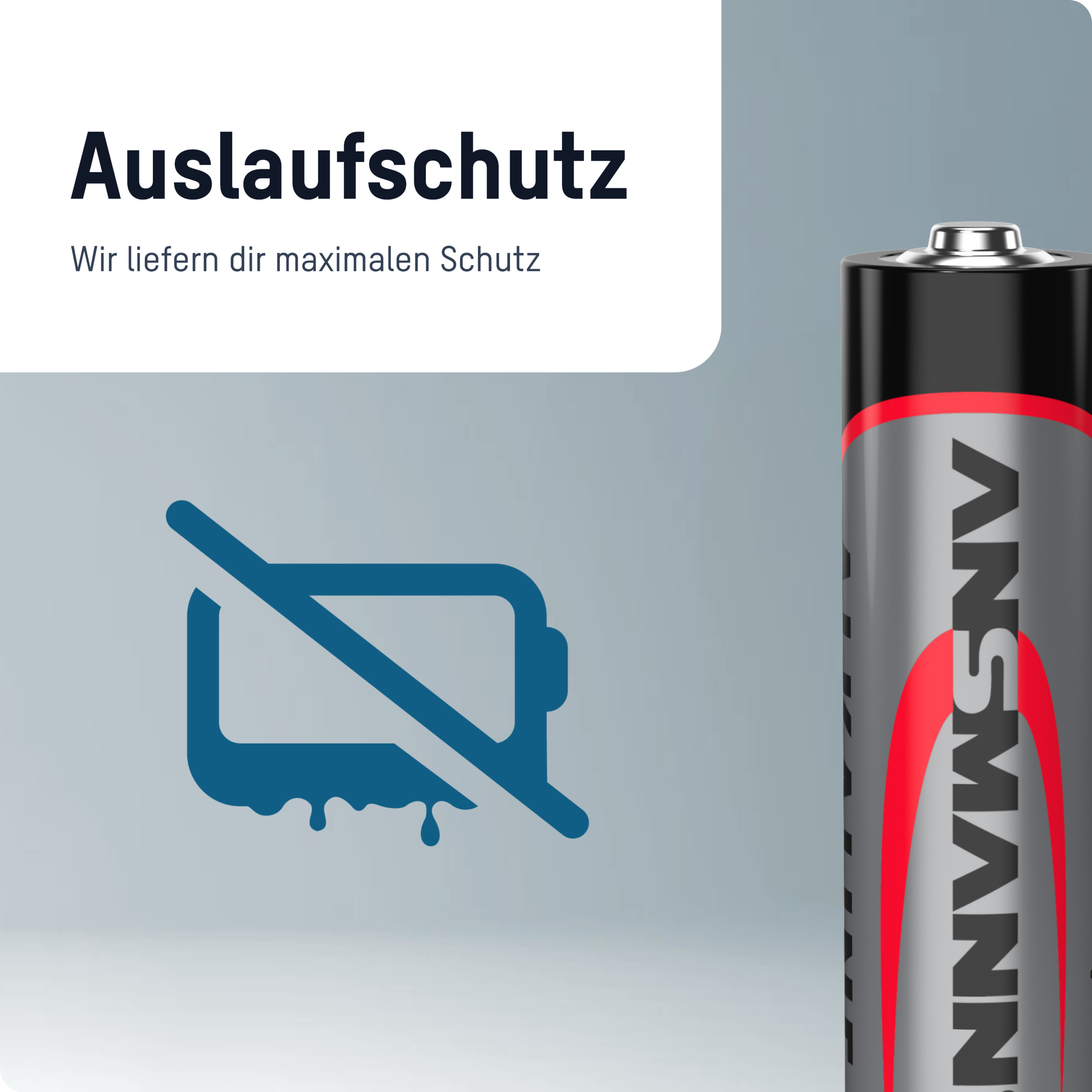 ANSMANN Mignon-Batterie-Set, Alkaline, 100 Stück