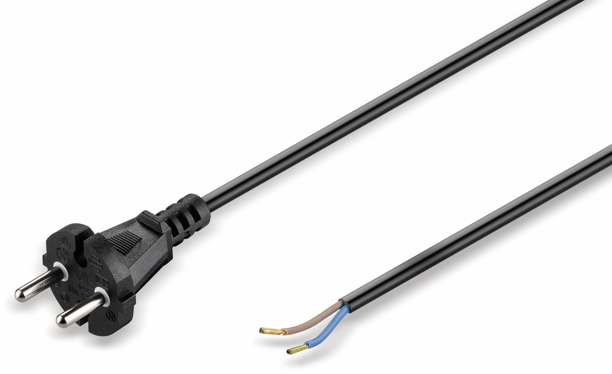 GOOBAY Universal Staubsauger Anschlusskabel, 10 m, schwarz GOOBAY Universal Staubsauger Anschlusskabel, 10 m, schwarz