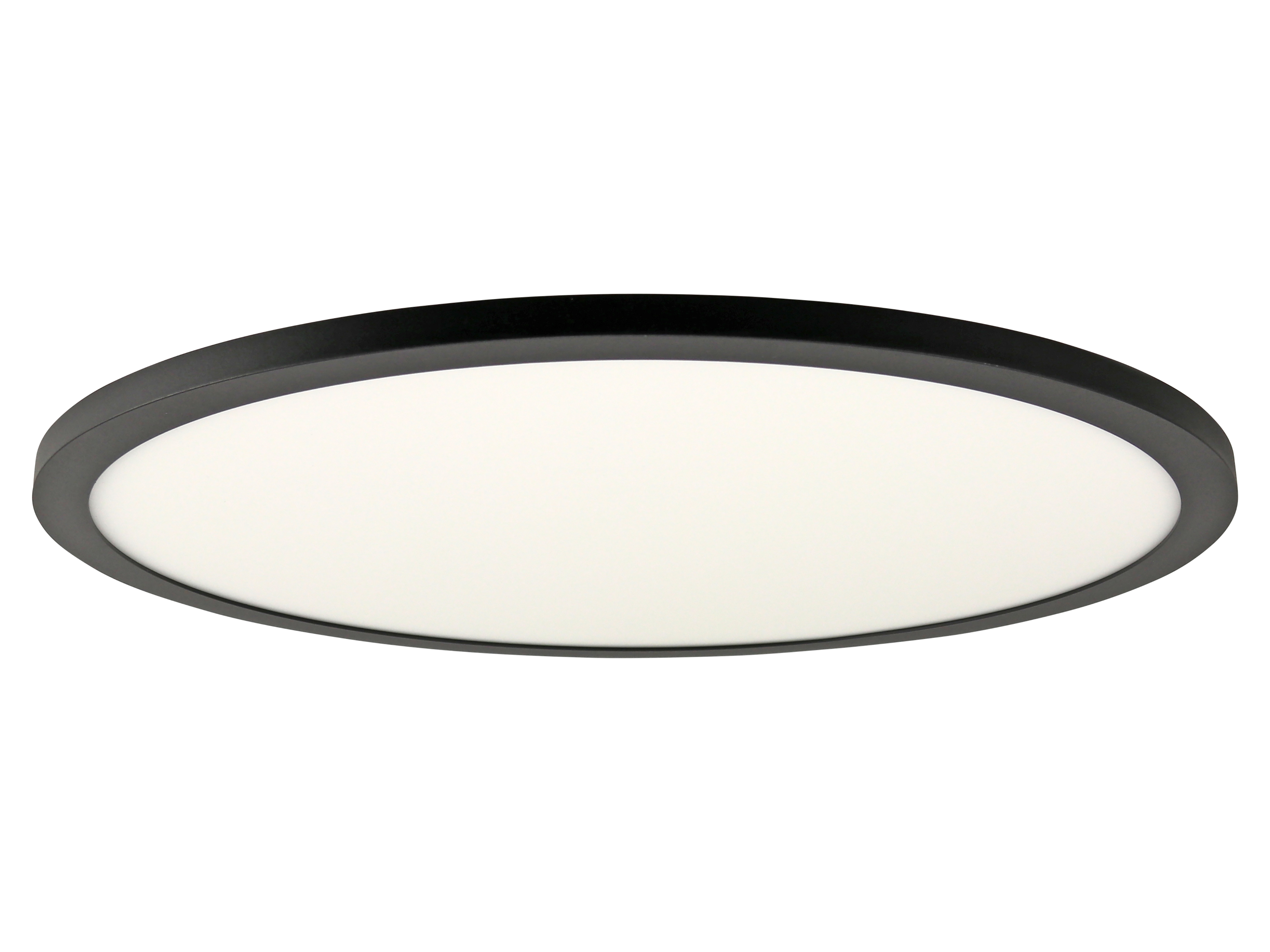 LED-Deckenleuchte, 23,5 W, CCT, 1600 lm, 2700...5000 K, IP44, schwarz