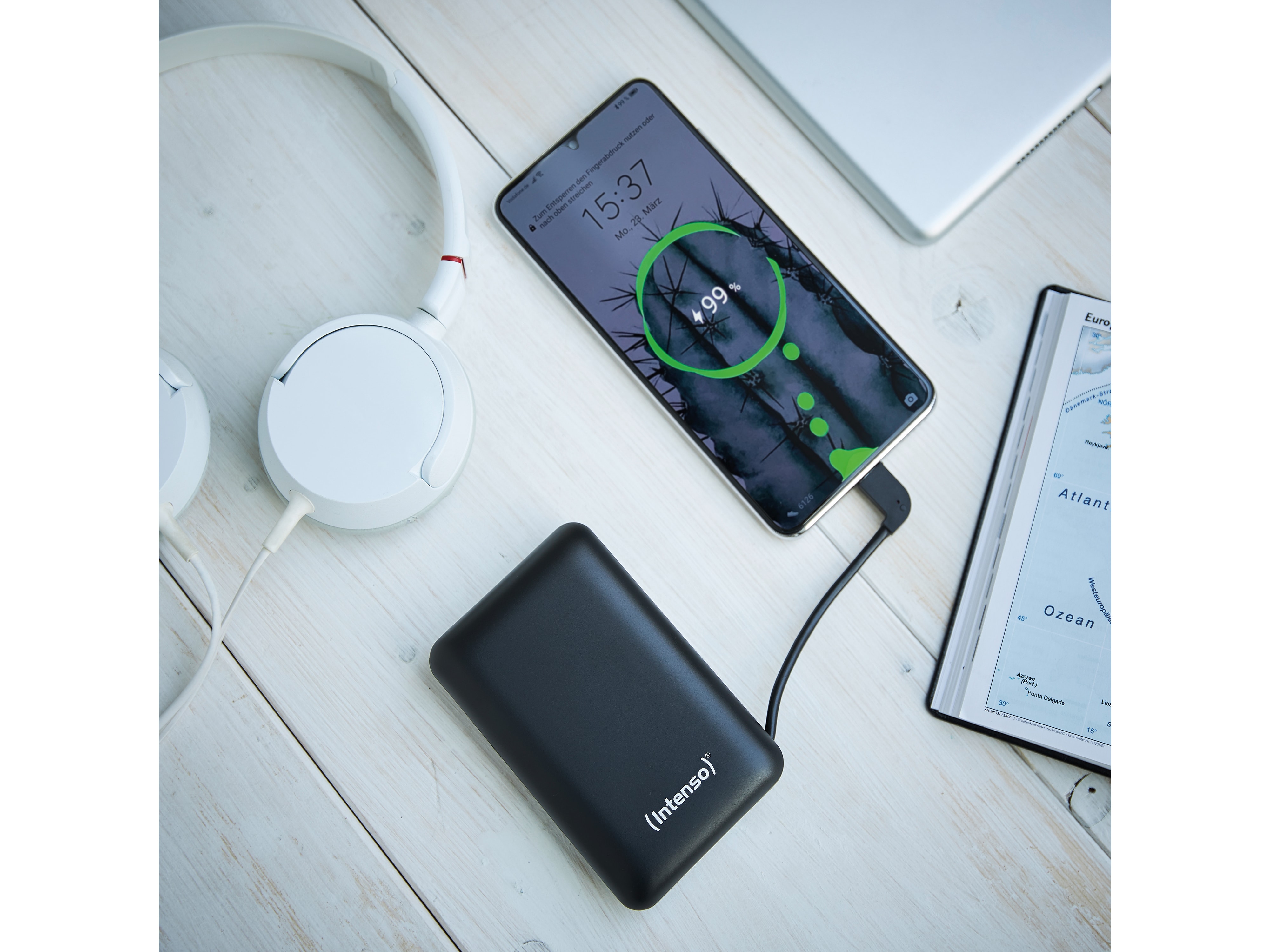 INTENSO USB Powerbank 7314530 XC 10000, 10.000 mAh, schwarz INTENSO USB Powerbank 7314530 XC 10000, 10.000 mAh, schwarz