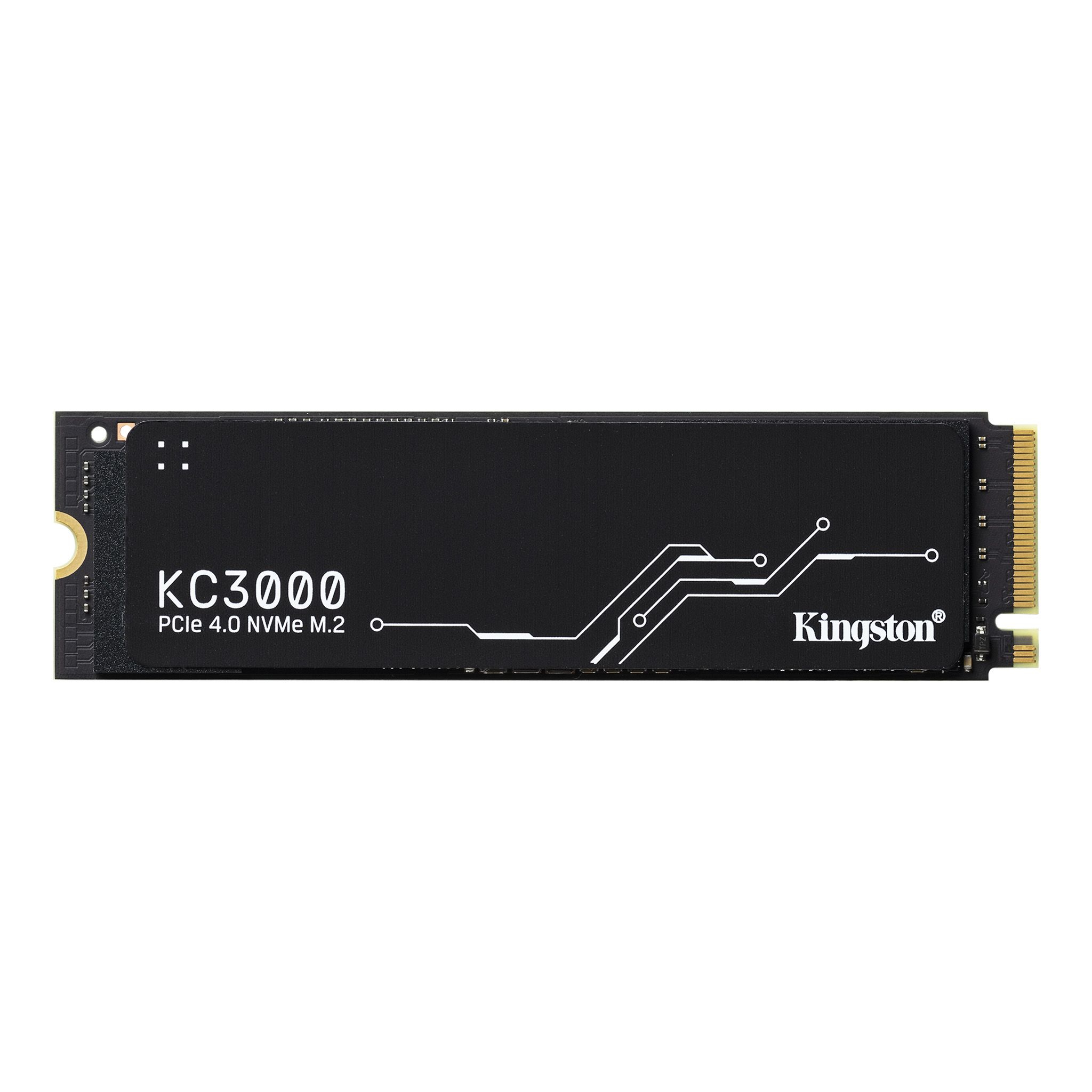 KINGSTON SSD Festplatte KC3000, M.2, 2 TB, NVMe, PCIe 4.0 x 4