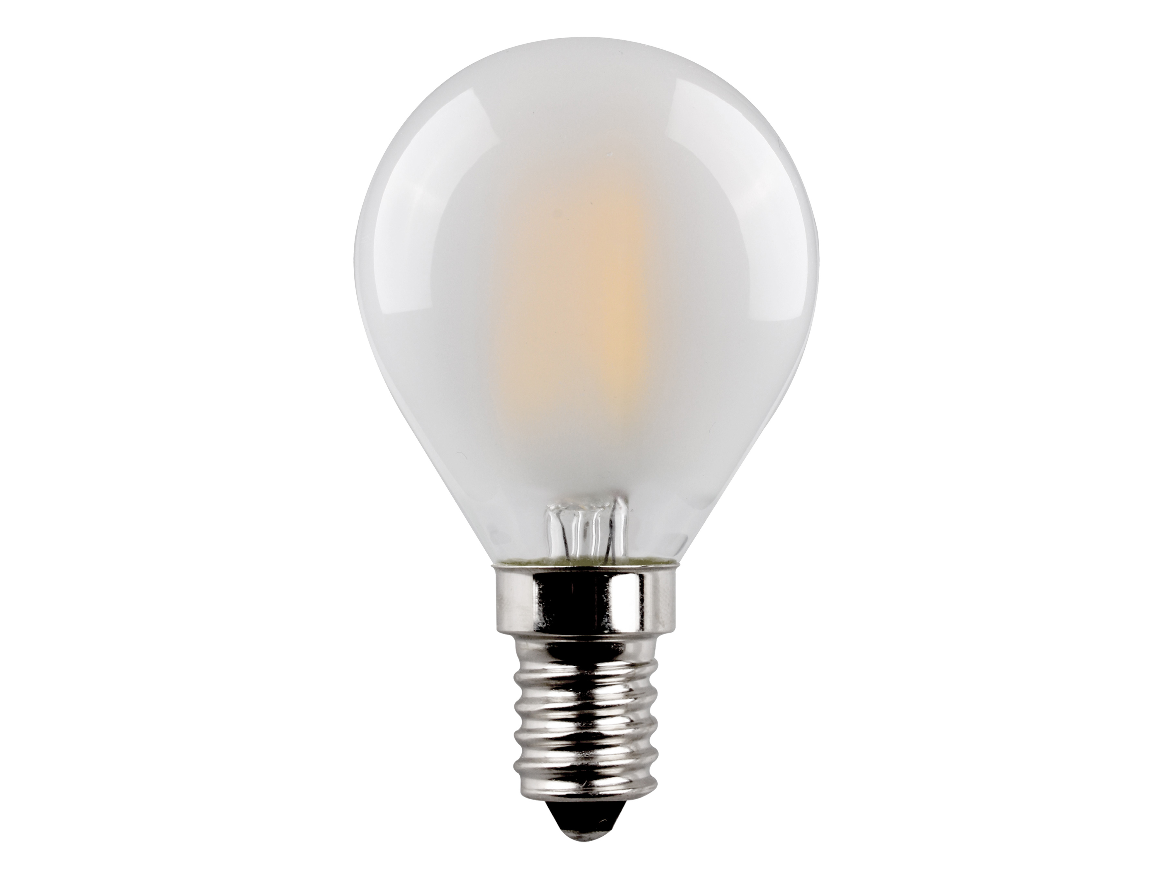 MÜLLER-LICHT LED-Filament-Lampe, matt, E14, EEK: F, 4,5W, 470lm, 2700K