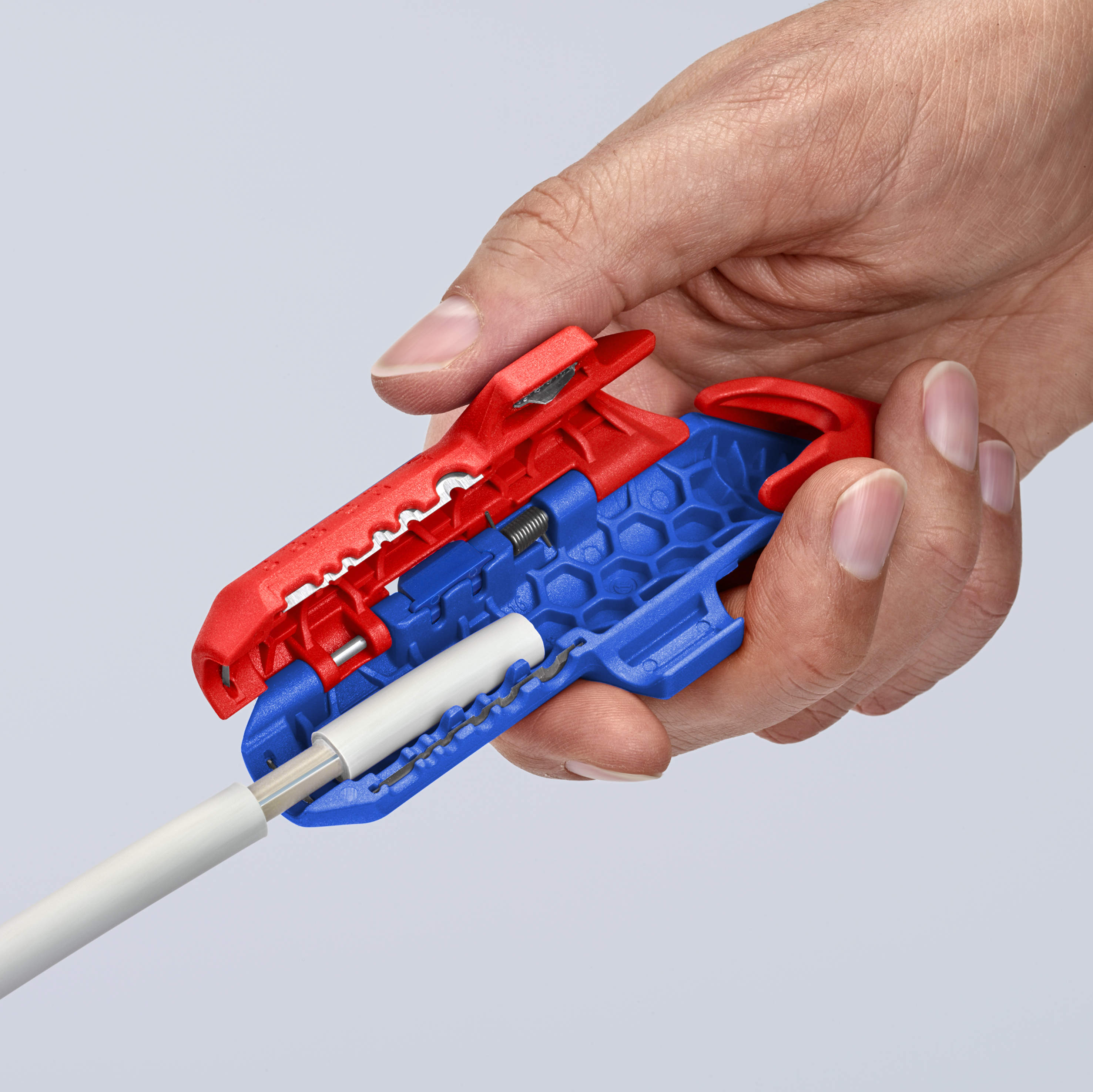 KNIPEX Abmantelungswerkzeug ErgoStrip PV, 16 95 03 SB