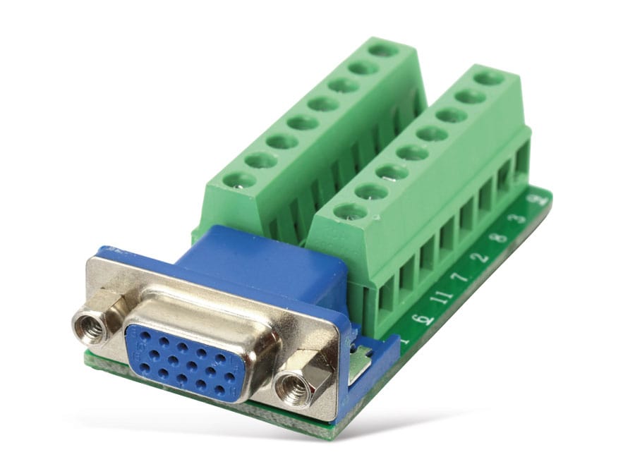 Sub-D Kupplung, VGA 15-polig (3-reihig)