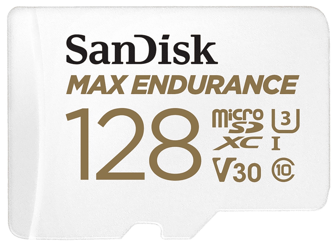 SANDISK MicroSD-Card Max Endurance 128GB inkl. Adapter SANDISK MicroSD-Card Max Endurance 128GB inkl. Adapter