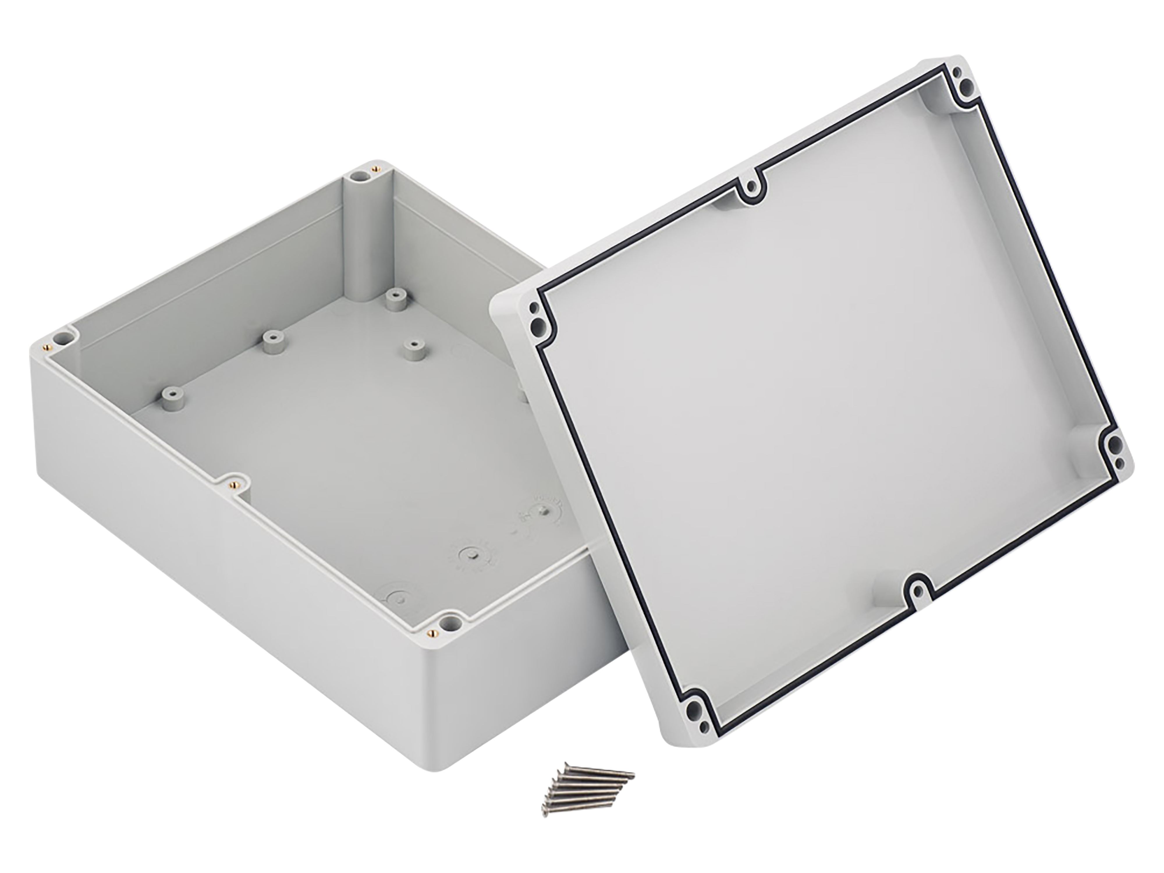 POLLIN ABS-Gehäuse 4U63231808019, 225x175x80 mm, IP67