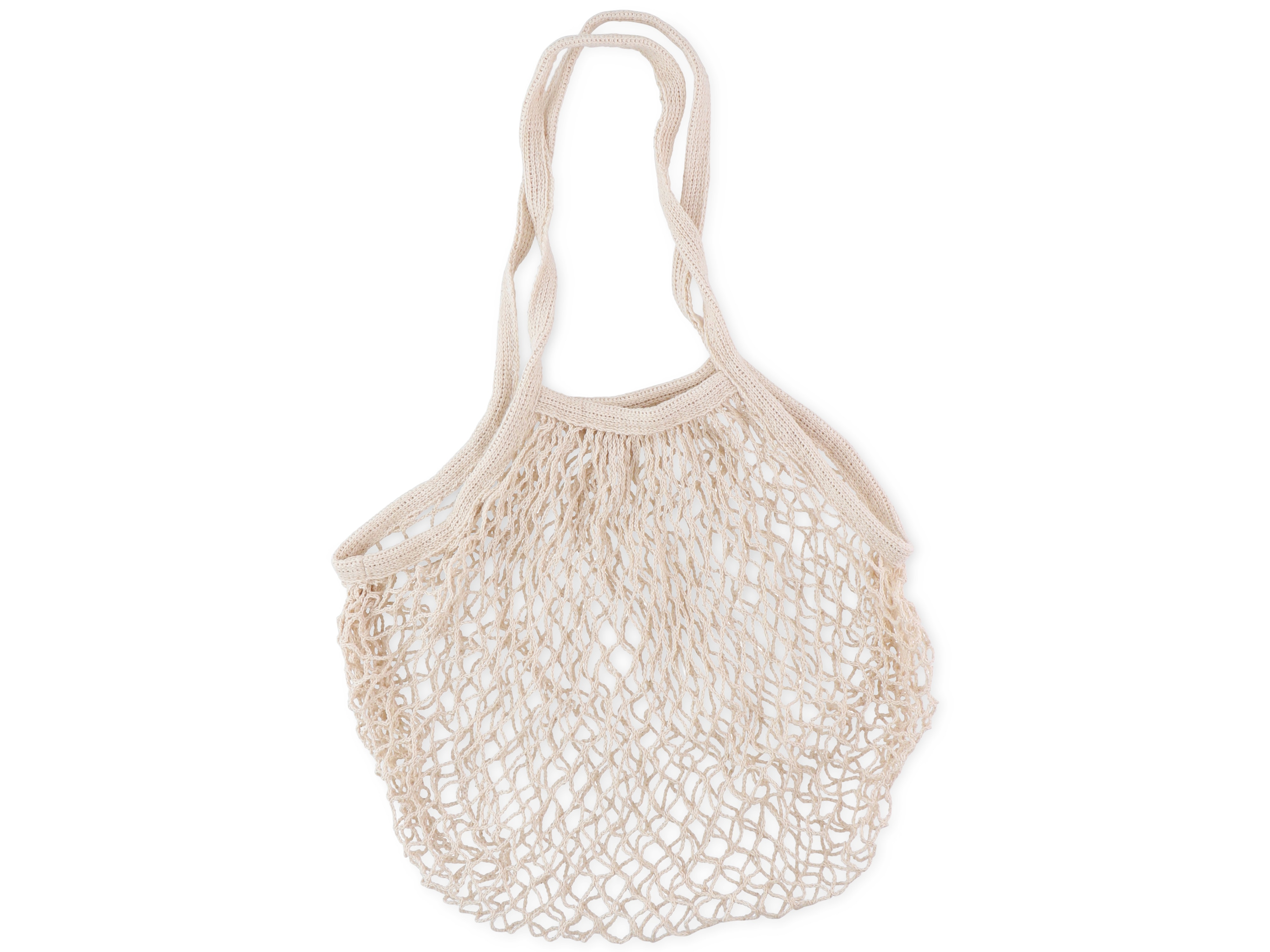 Netz-Einkaufstasche, Baumwolle, 64x39 cm