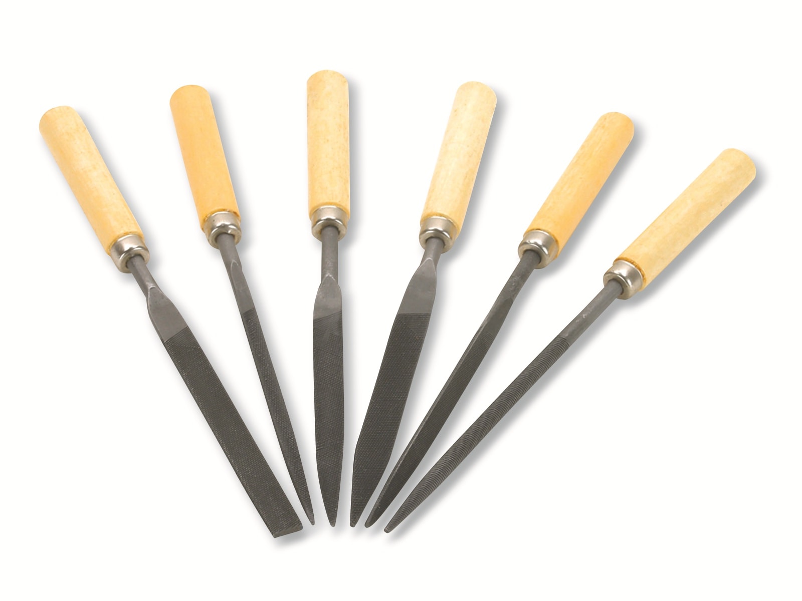 BLANKO Nadelfeilen-Set 6-teilig, 180 mm BLANKO Nadelfeilen-Set 6-teilig, 180 mm