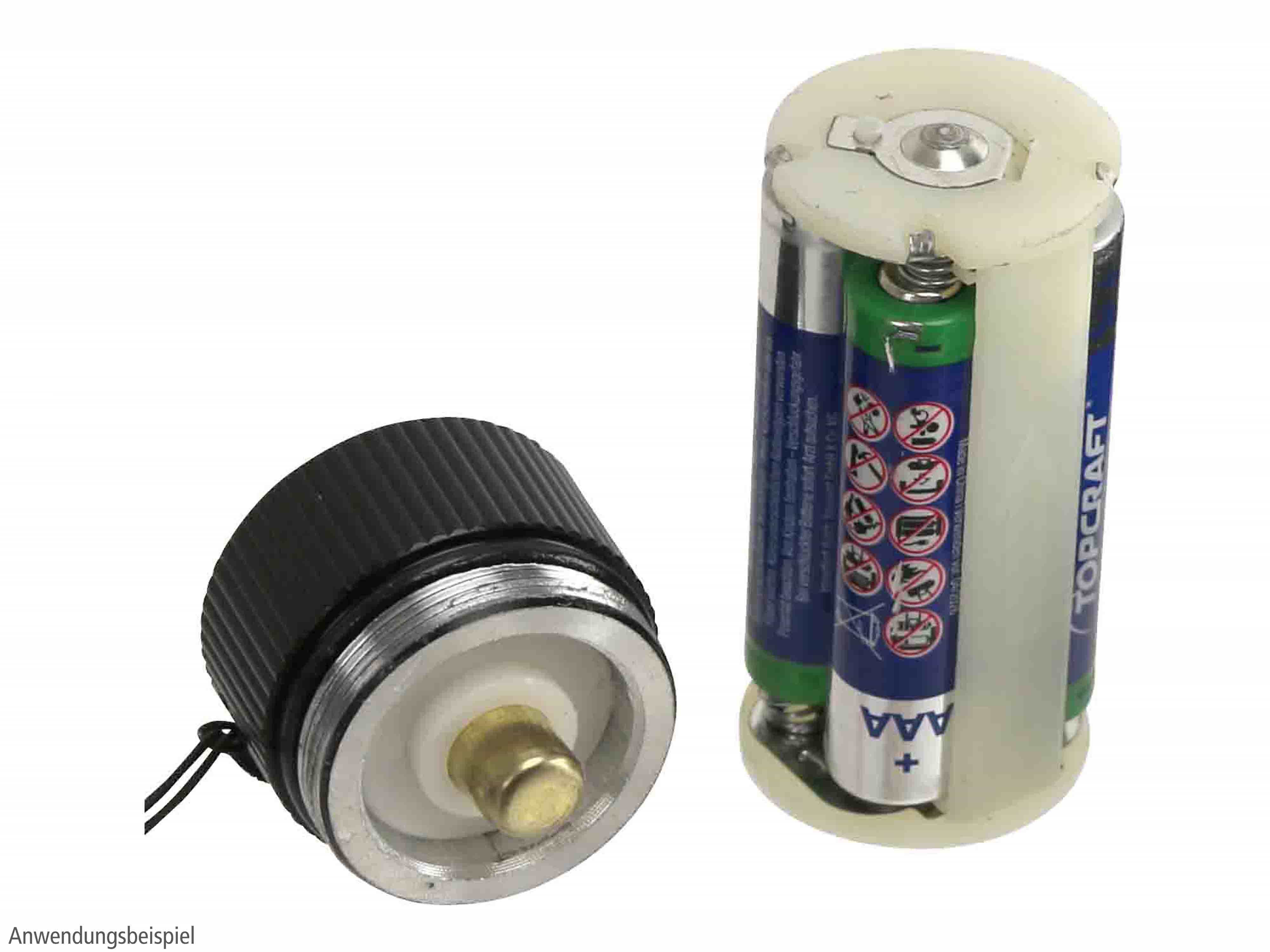 LED-Taschenlampe, WTE-490M-1, Alu, 400 lm, schwarz LED-Taschenlampe, WTE-490M-1, Alu, 400 lm, schwarz
