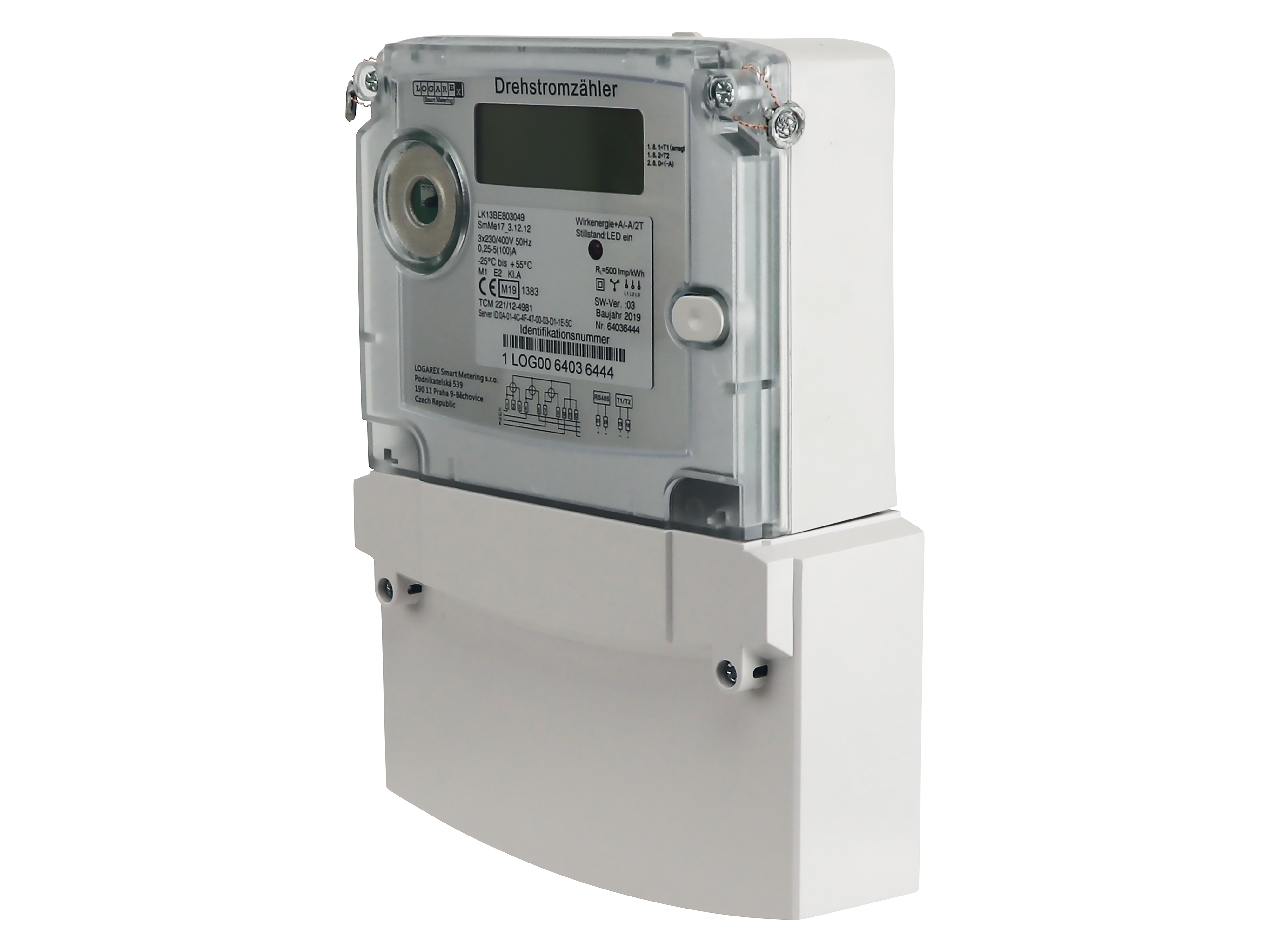 LOGAREX Drehstromzähler LK13BE803049 LOGAREX Drehstromzähler LK13BE803049