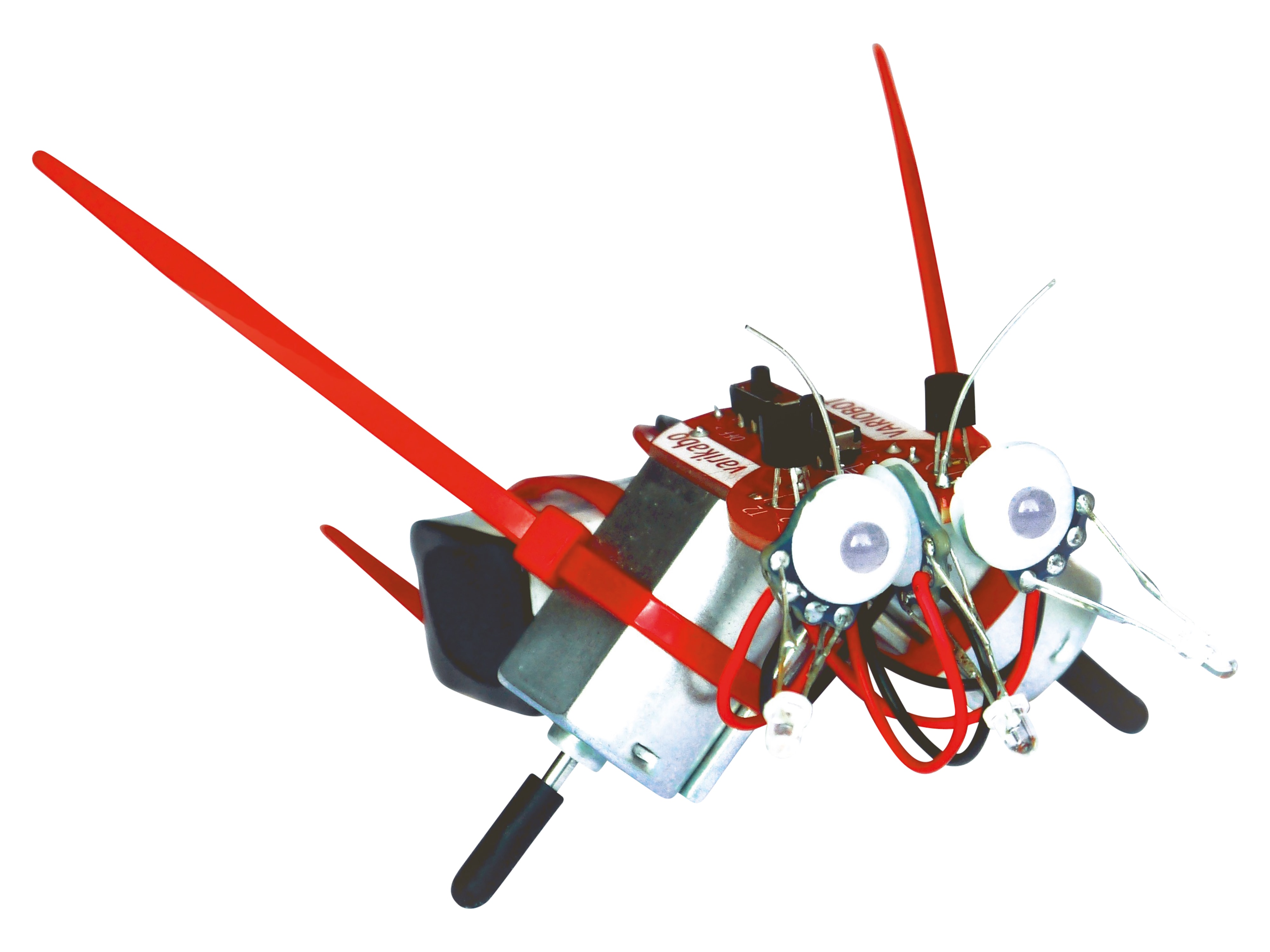 VARIOBOT Roboter Bausatz varikabo SN 011 DE, zum Löten, 12 Funktionen