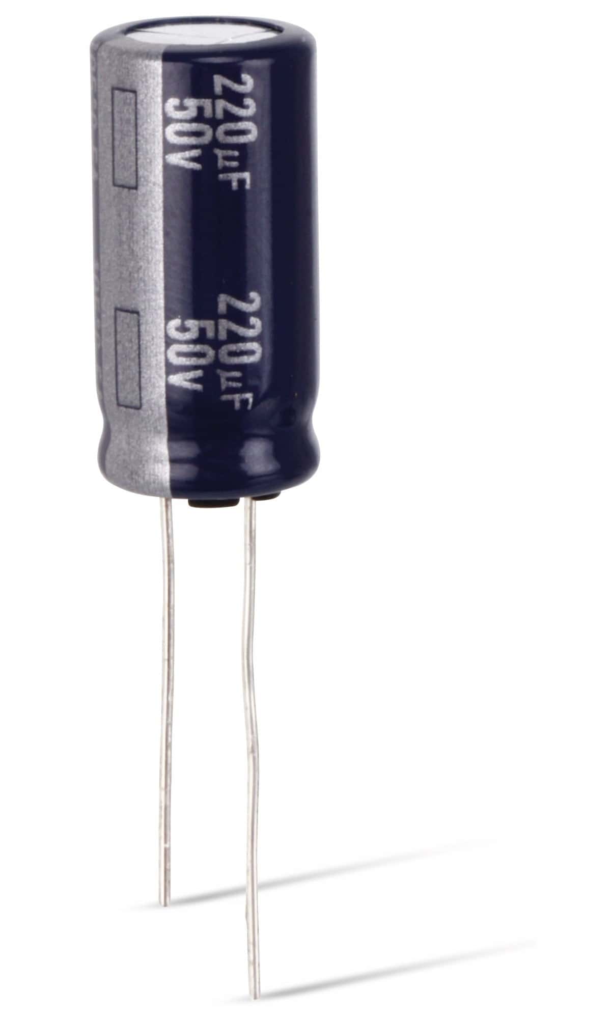 JAMICON Elko 330µF, 25V, radial, RM 5 JAMICON Elektrolytkondensator, 330µF, 25V