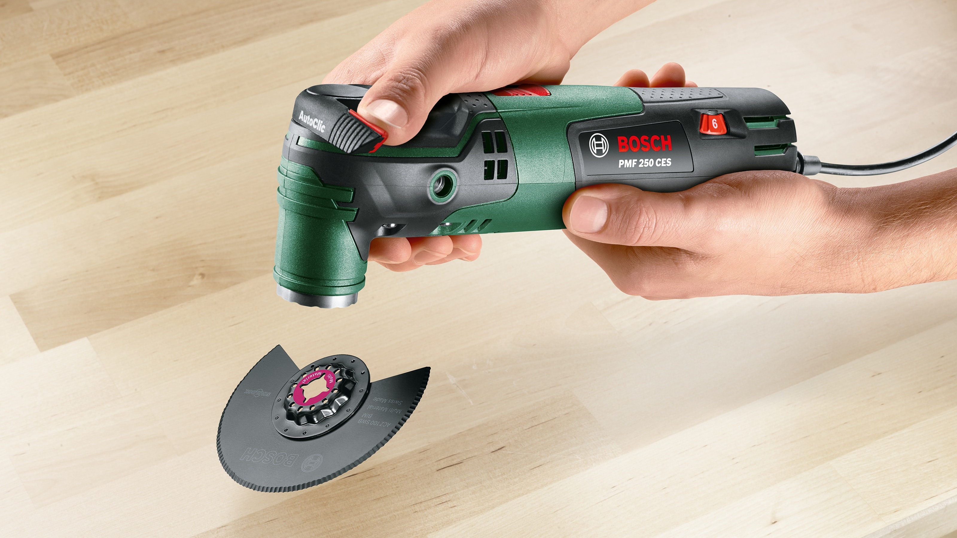 BOSCH Akku-Multifunktionswerkzeug AdvancedMulti 18 0603104000, ohne Akku