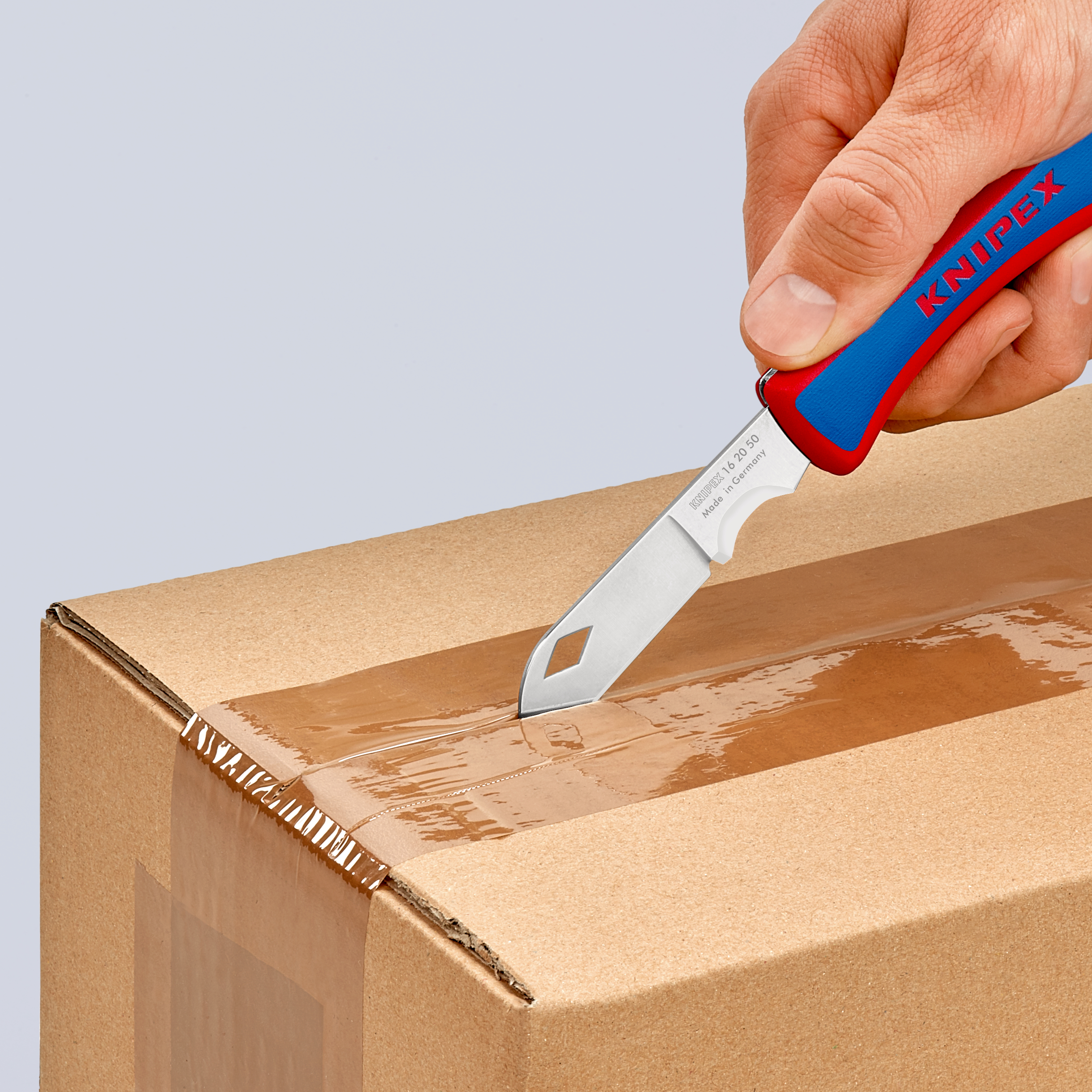 KNIPEX Elektriker-Klappmesser, 16 20 50 SB, 120 mm