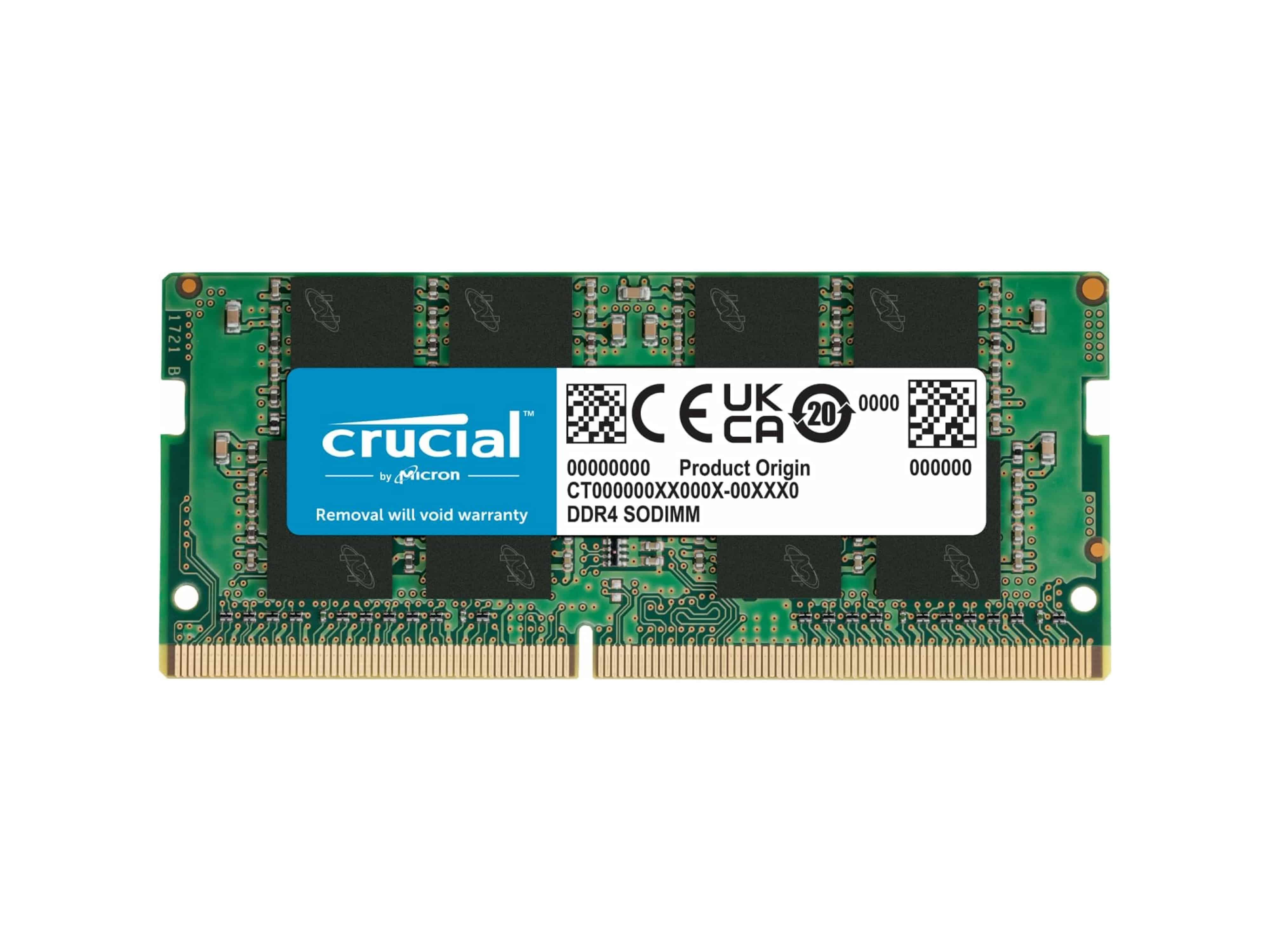 CRUCIAL Arbeitsspeicher CB8GS3200 DDR4, 8GB CRUCIAL Arbeitsspeicher CB8GS3200 DDR4, 8GB