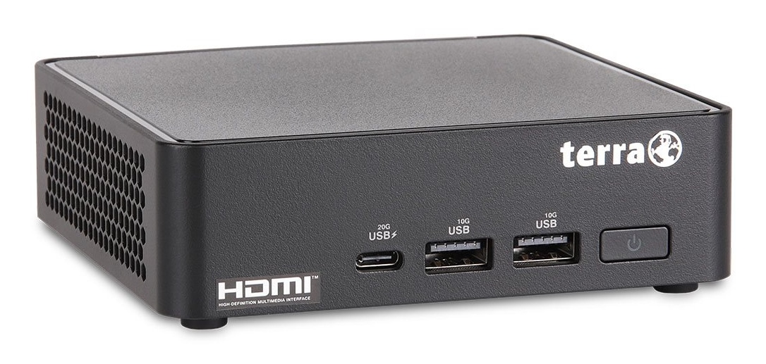 TERRA Micro-PC GreenLine 5000 Silent Intel® Core 3 100U, 8 GB DDR5, 500 GB M.2 SSD NVME