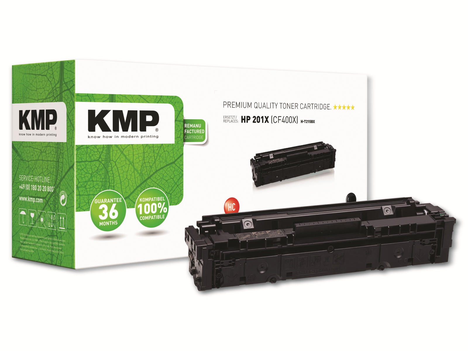 KMP Toner H-T215BX, schwarz