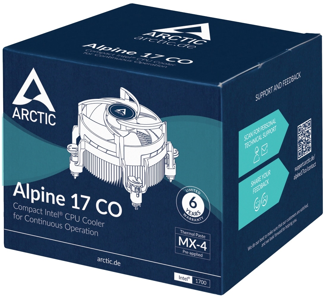 ARCTIC Kühler Alpine 17 CO