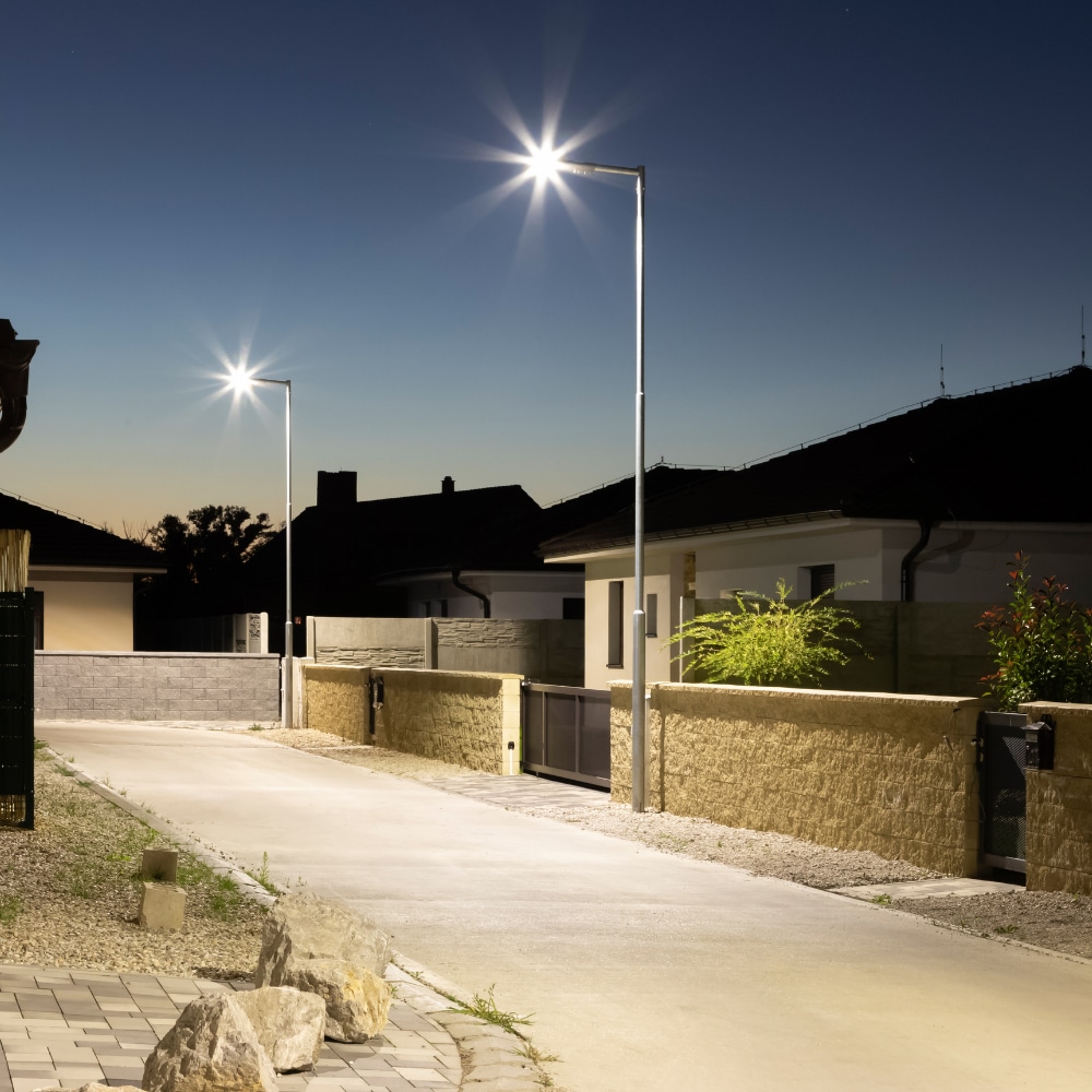 LUXULA LED-Straßenleuchte, SLIM, EEK: E, 150W, 18000lm, 5000K, IP65