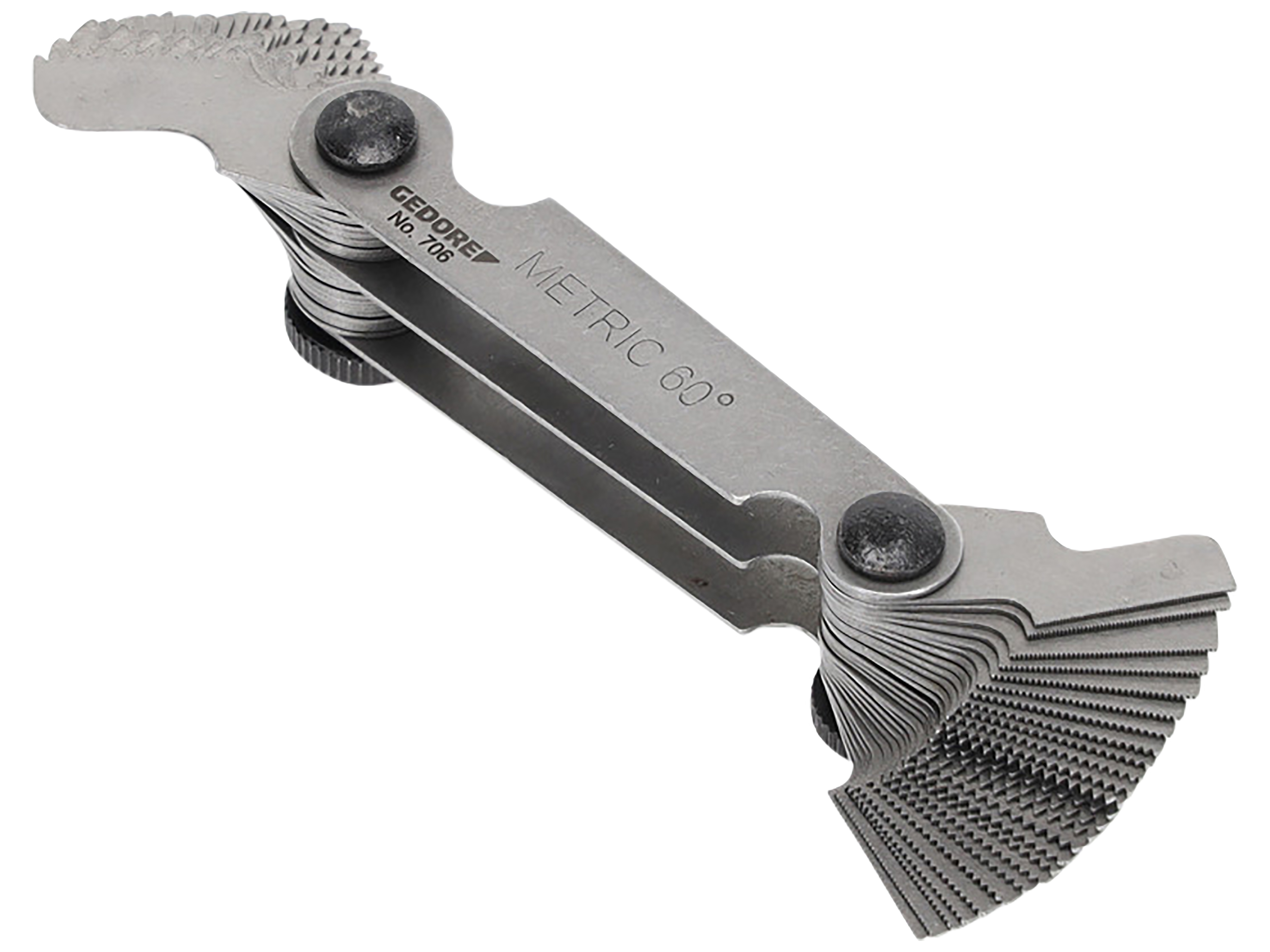 GEDORE BLAU Gewindelehre, 706, 52 Blätter