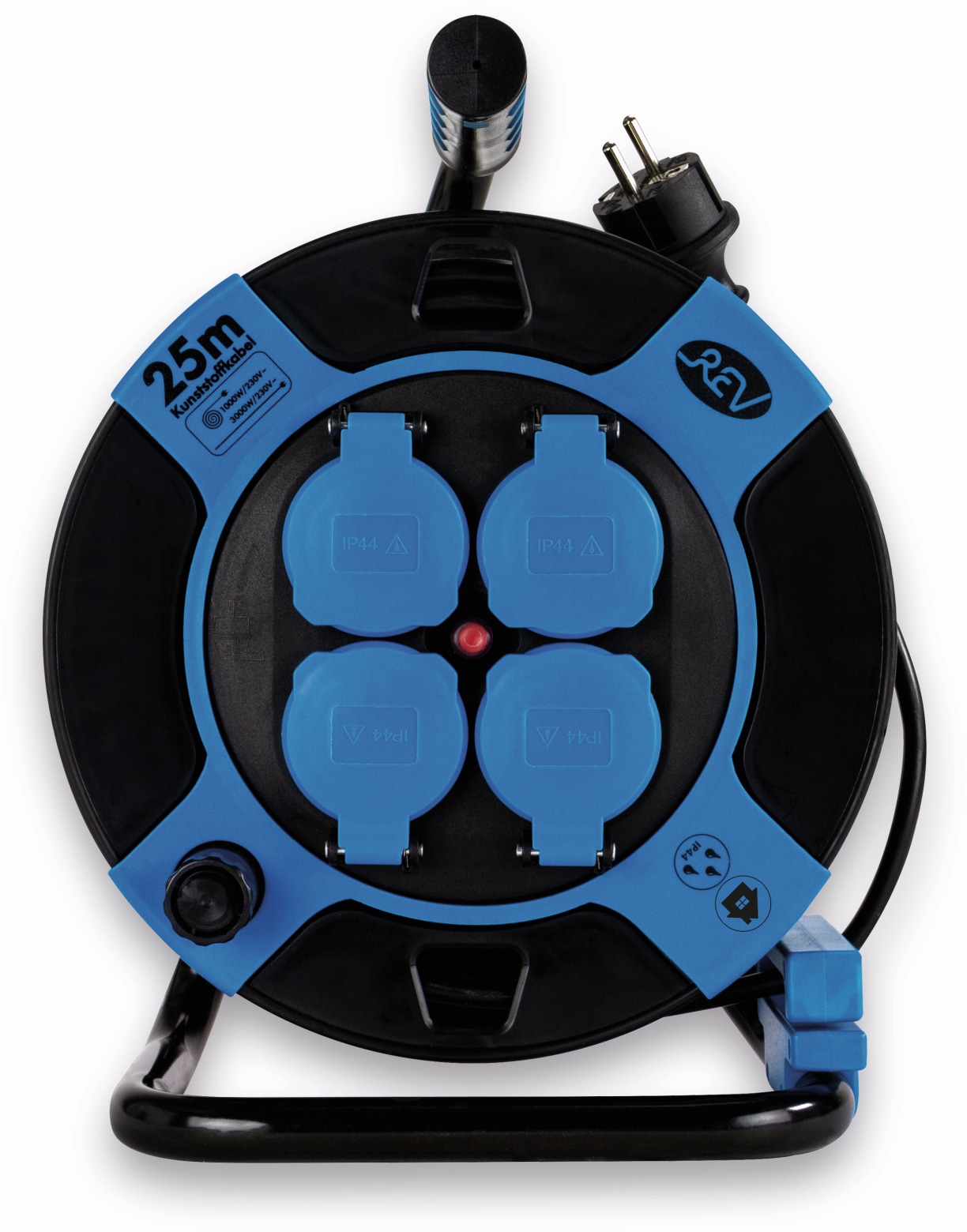 REV Kabeltrommel H05VV, 4-fach, 25 m REV Kabeltrommel H05VV, 4-fach, 25 m