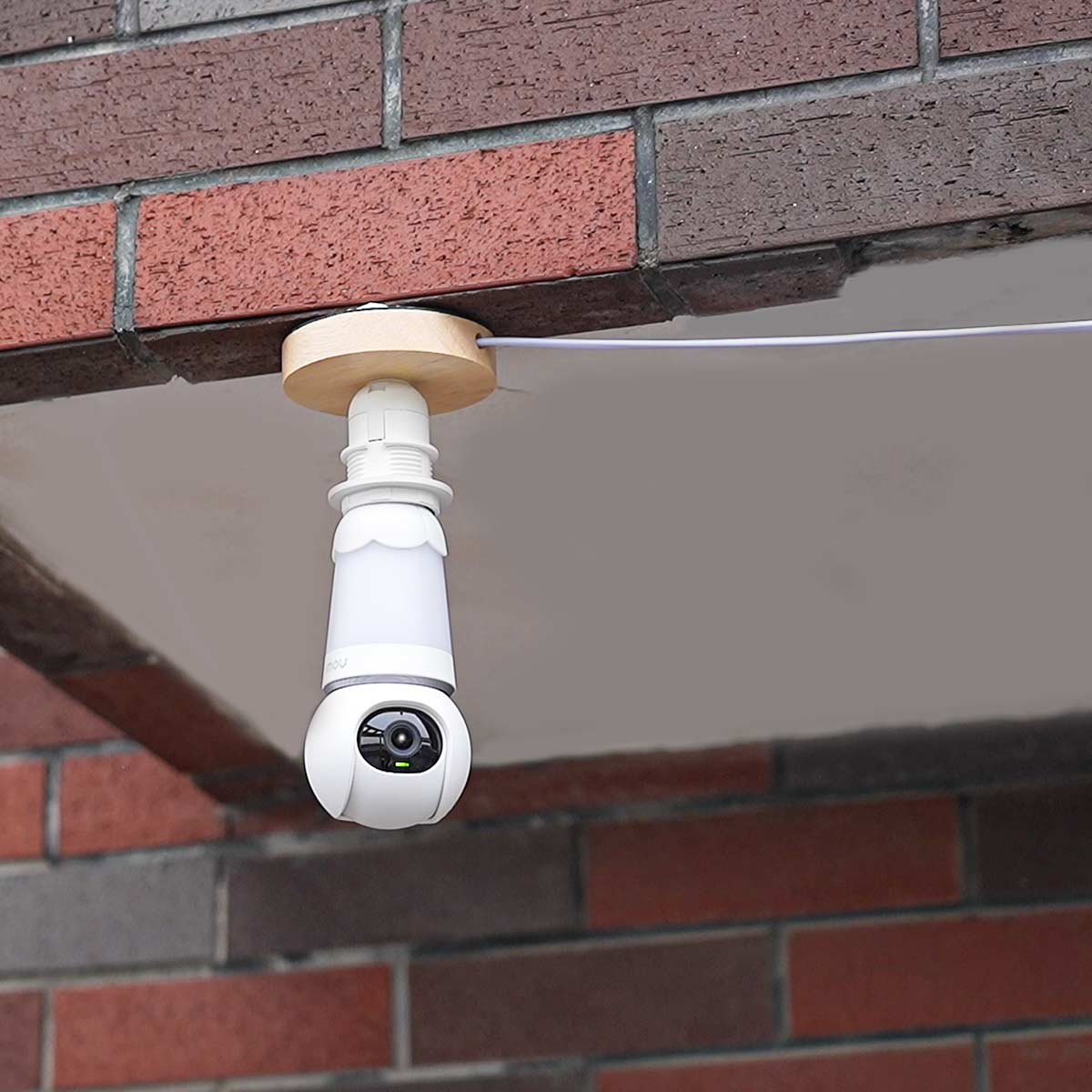 IMOU Überwachungskamera Bulb Cam 2K, innen, weiß